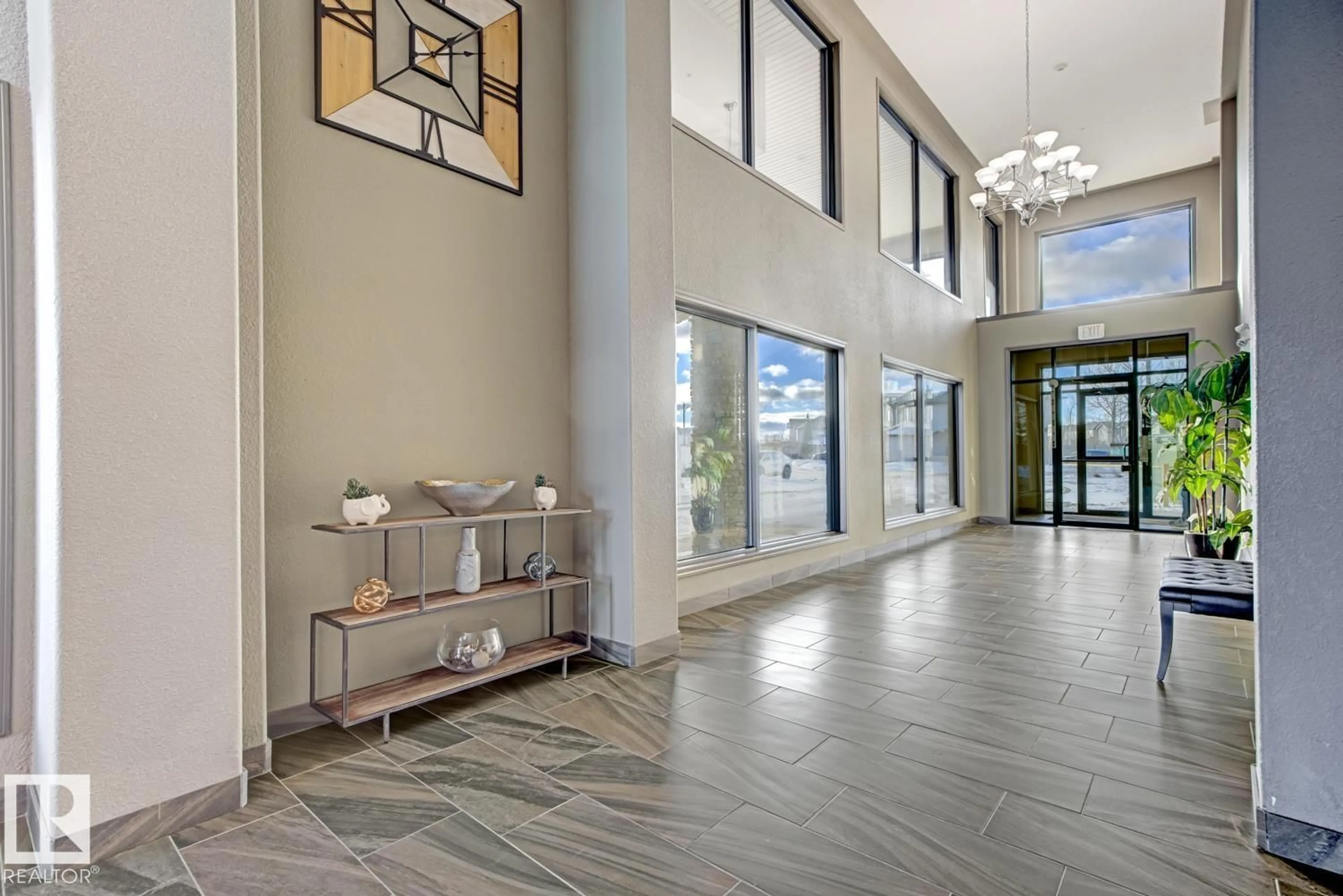 Indoor foyer for #229 - 1520 HAMMOND GA, Edmonton Alberta T6M0J4