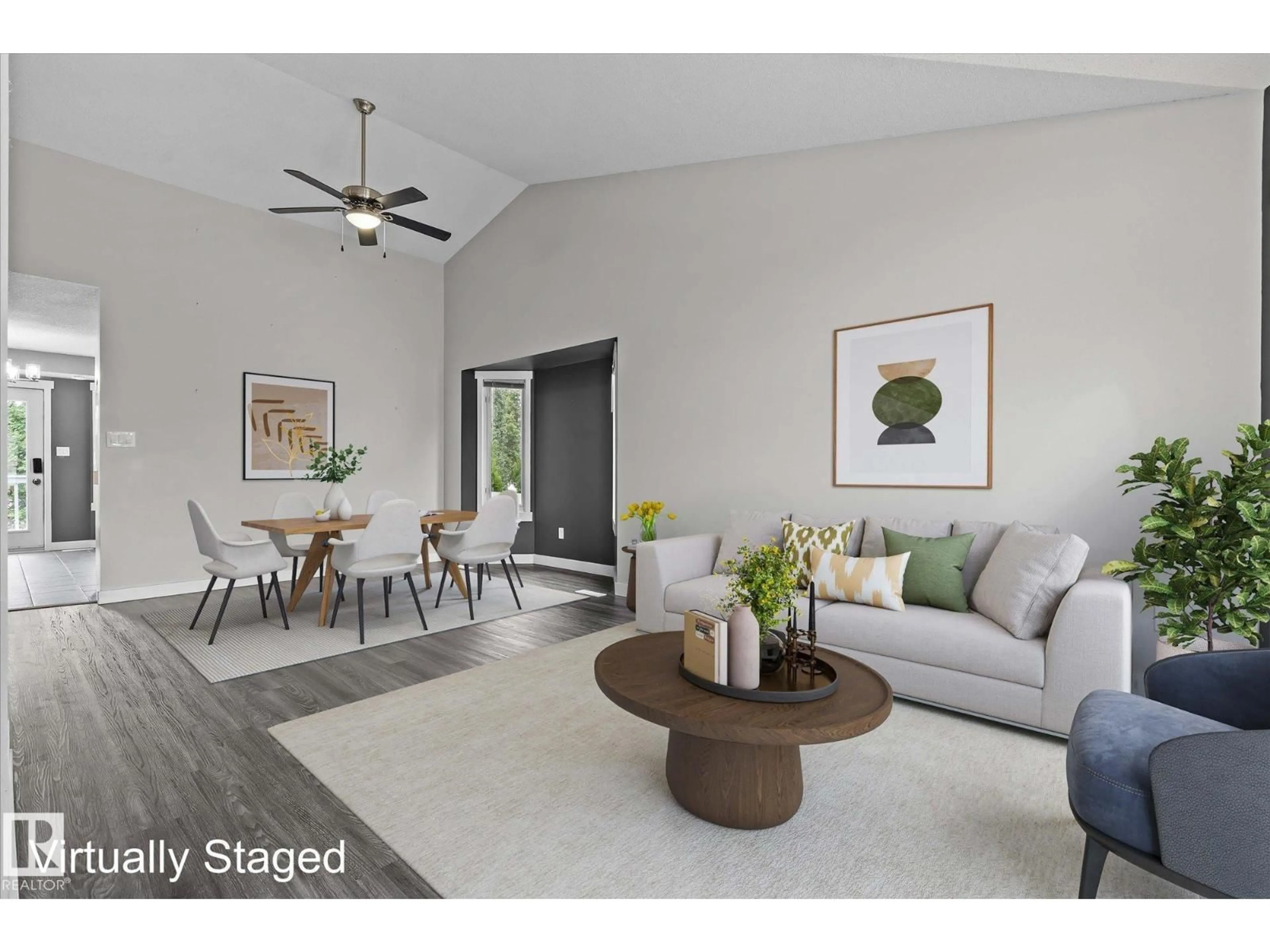 Living room with furniture, unknown for 79 WOODSIDE CR, Spruce Grove Alberta T7X3E6