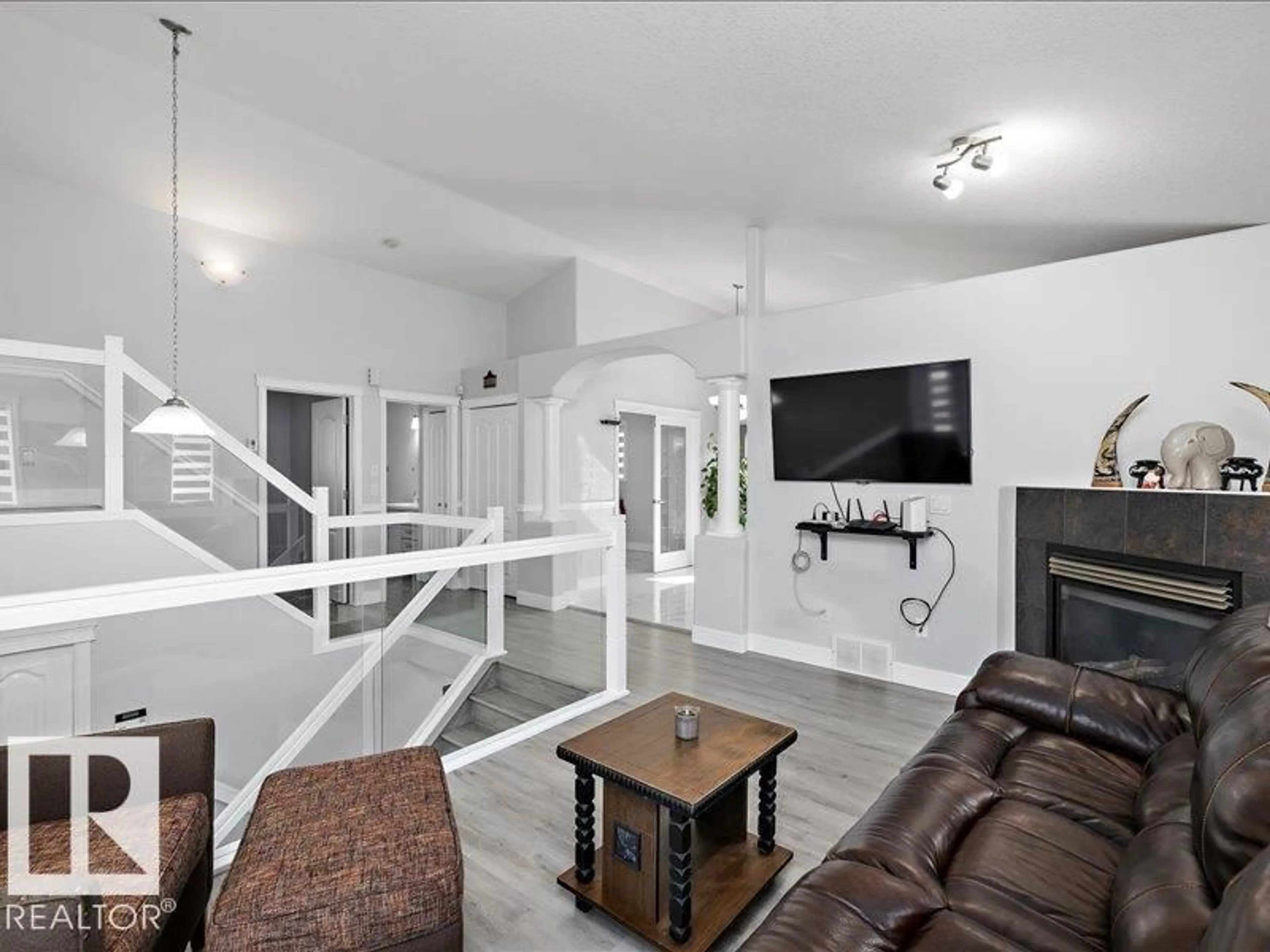 Living room with furniture, unknown for 2919 151A AV, Edmonton Alberta T5Y2Y5