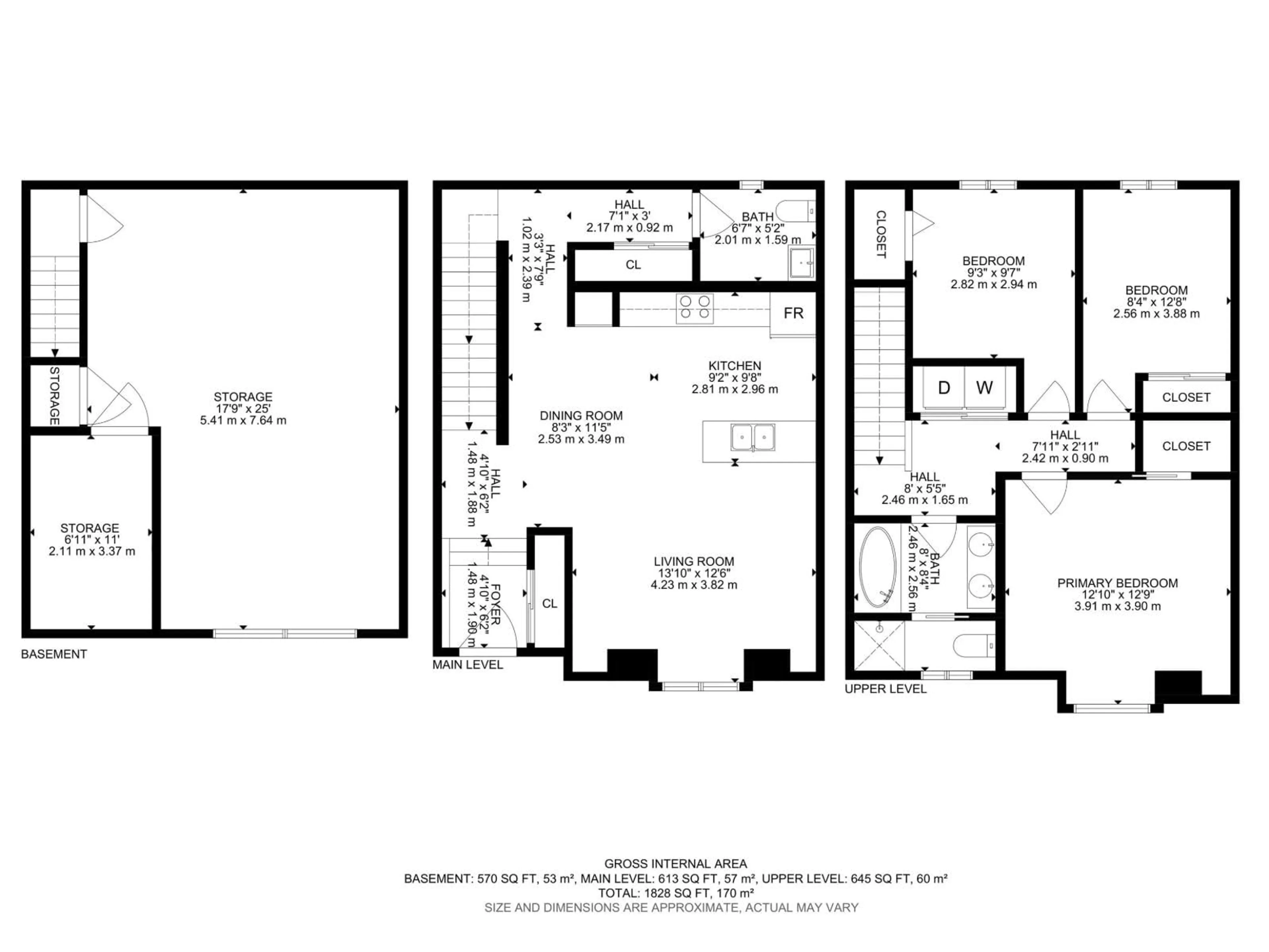 Floor plan for 11638 122 ST, Edmonton Alberta T5M2A3