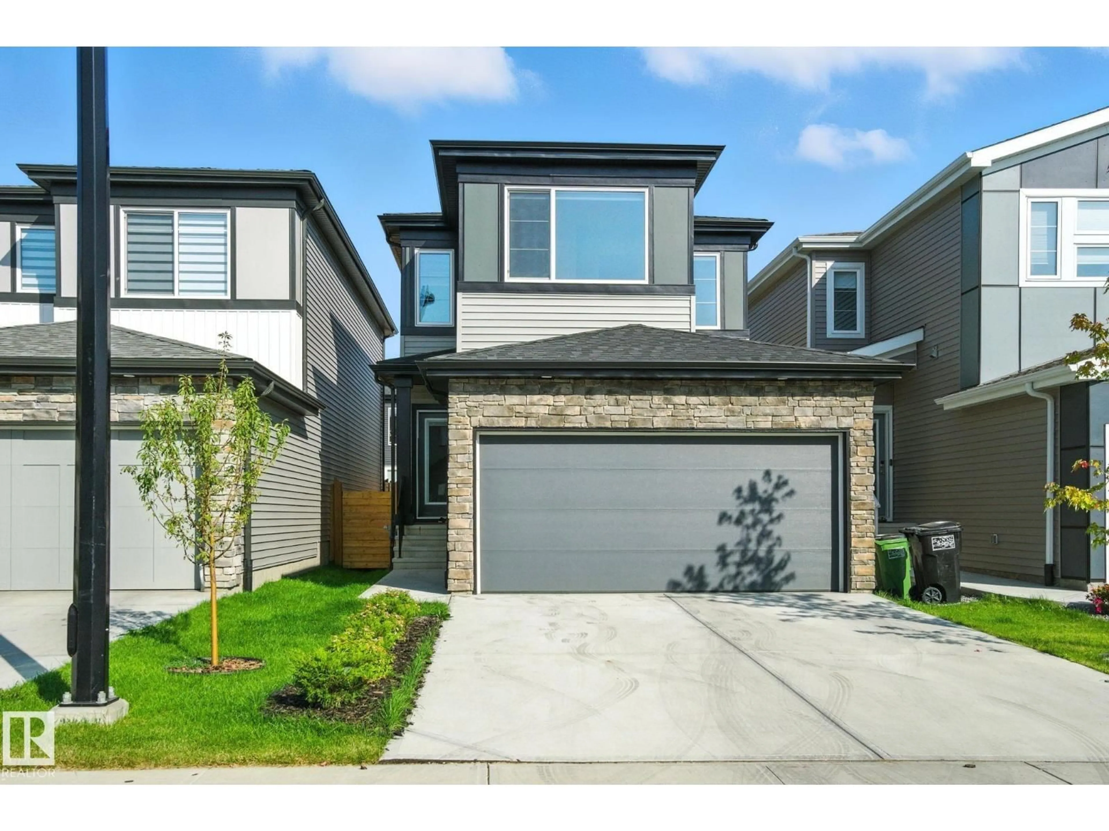 Home with brick exterior material, street for LI SW - 3517 KULAY LINK, Edmonton Alberta T6W5H3