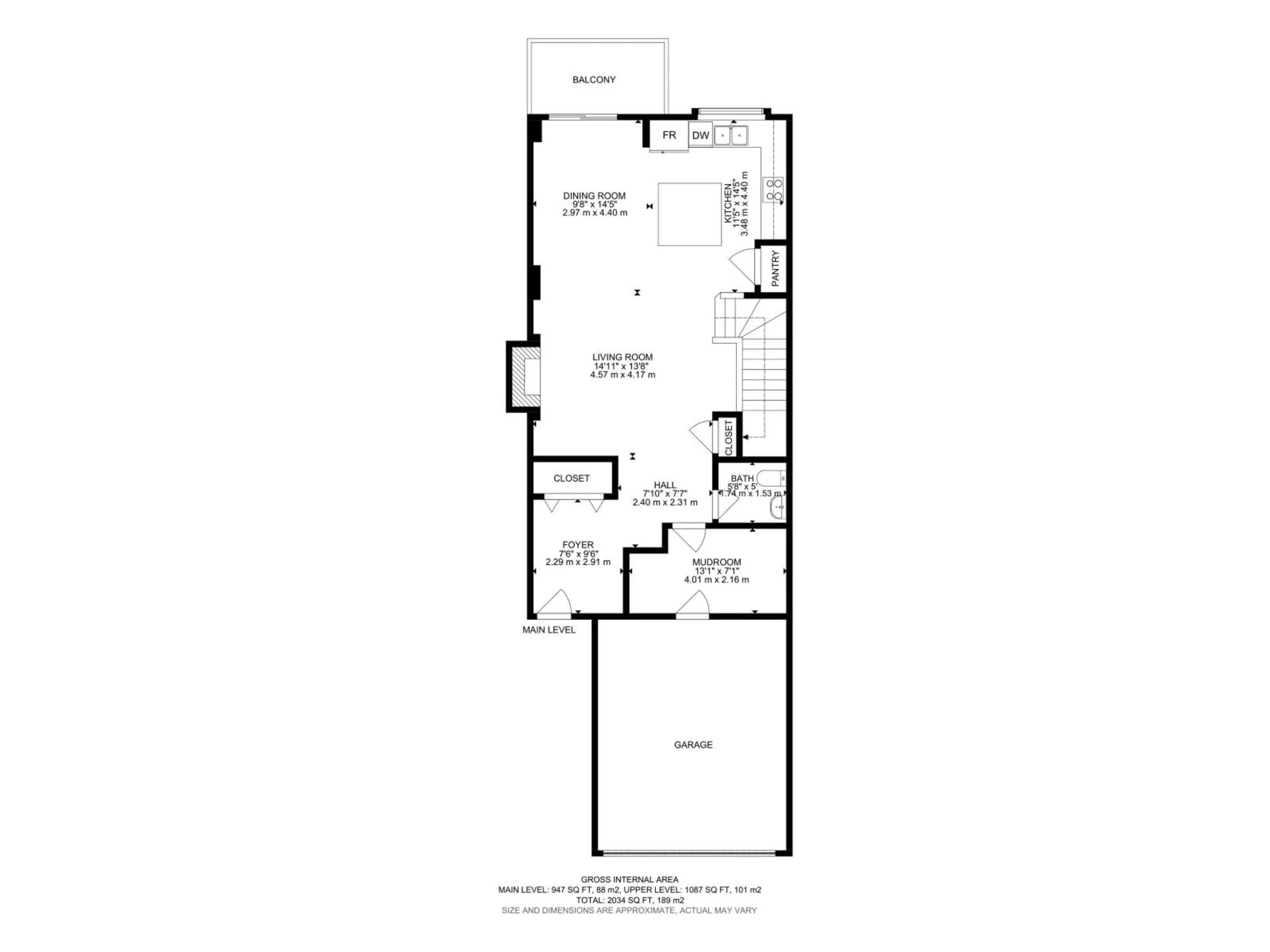 Floor plan for LI SW - 3517 KULAY LINK, Edmonton Alberta T6W5H3