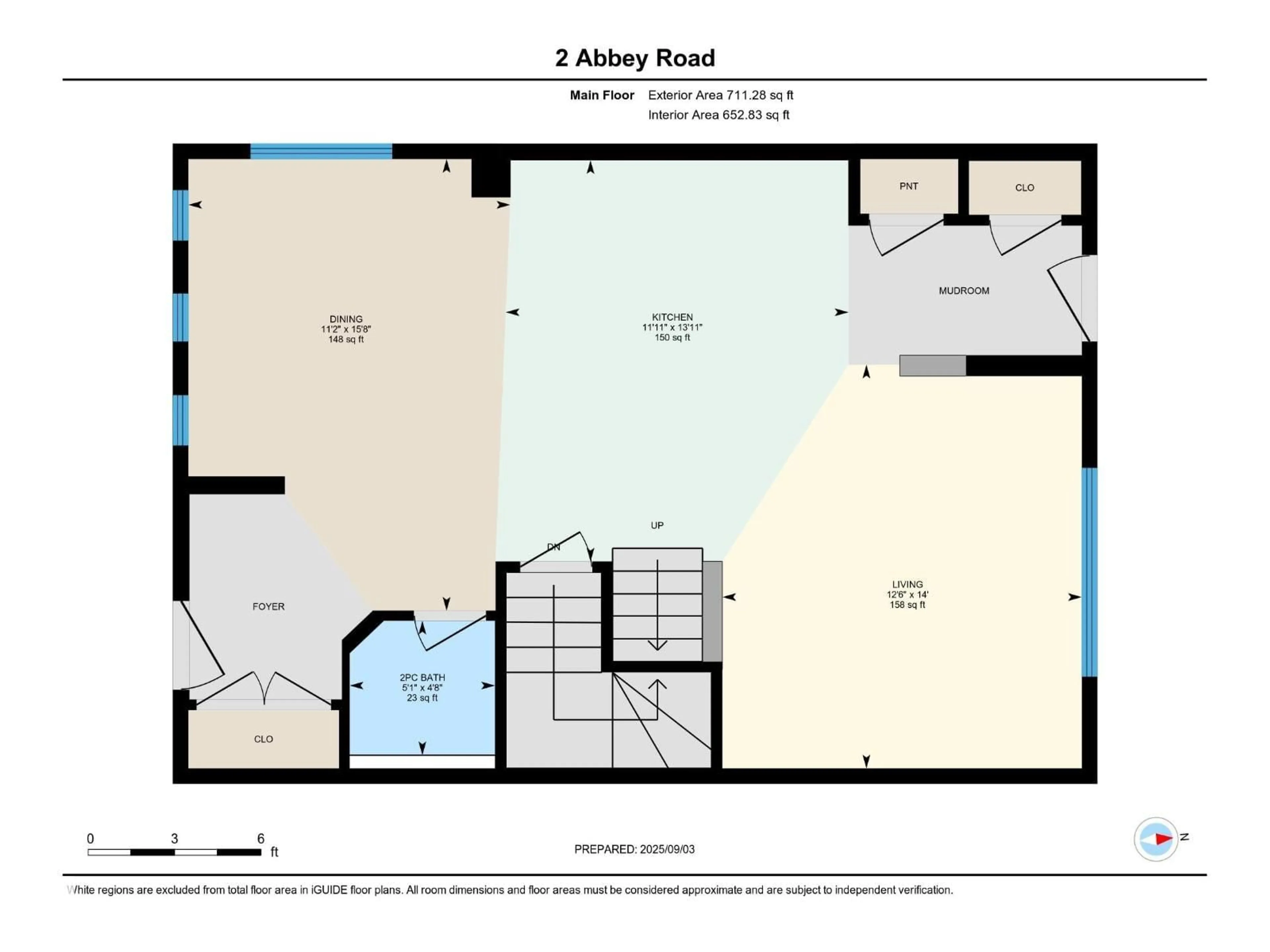 Floor plan for 2 ABBEY RD, Sherwood Park Alberta T8H0V6