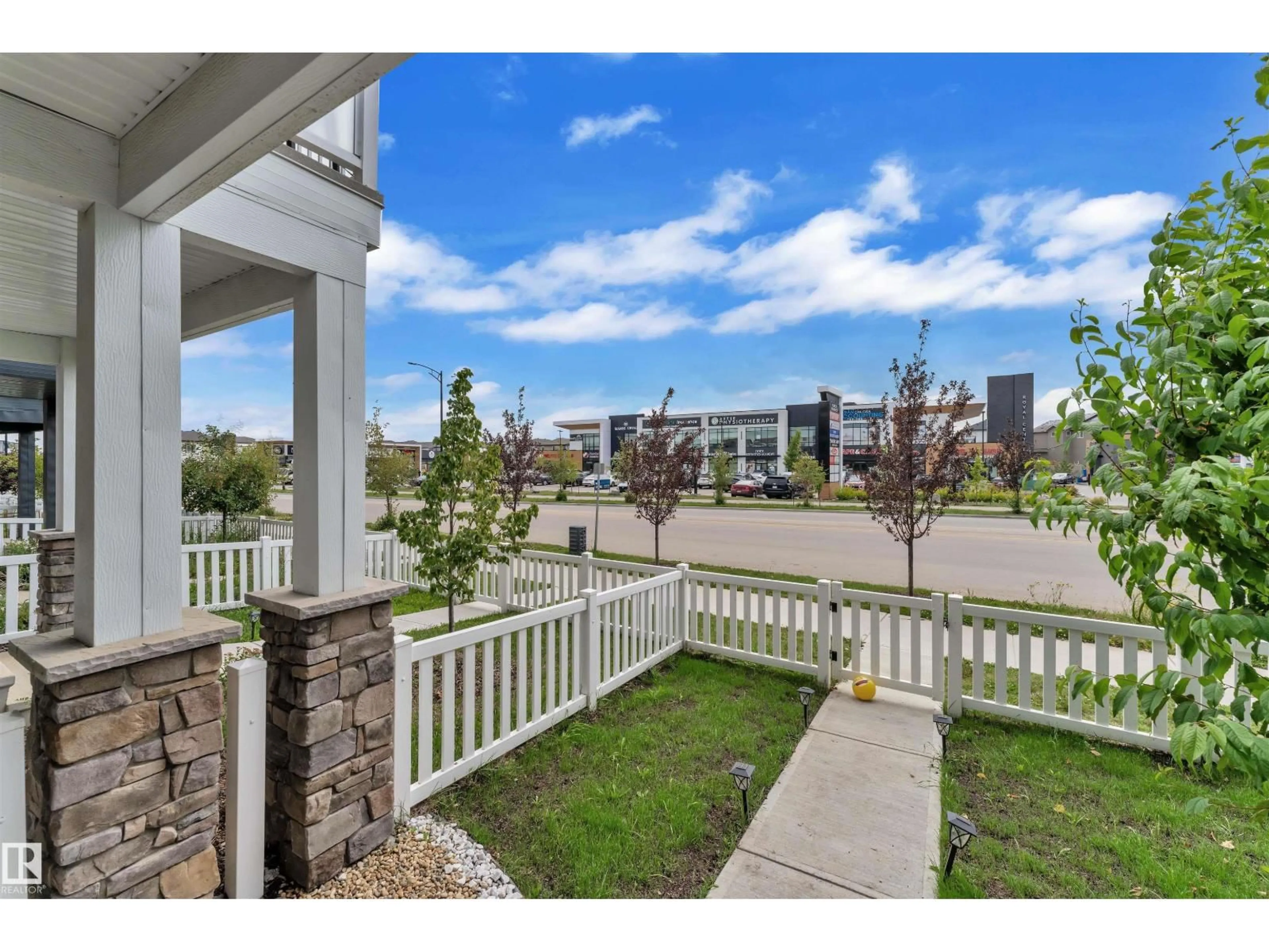 Patio, mountain view for 1254 ASTER BV, Edmonton Alberta T6T2N8