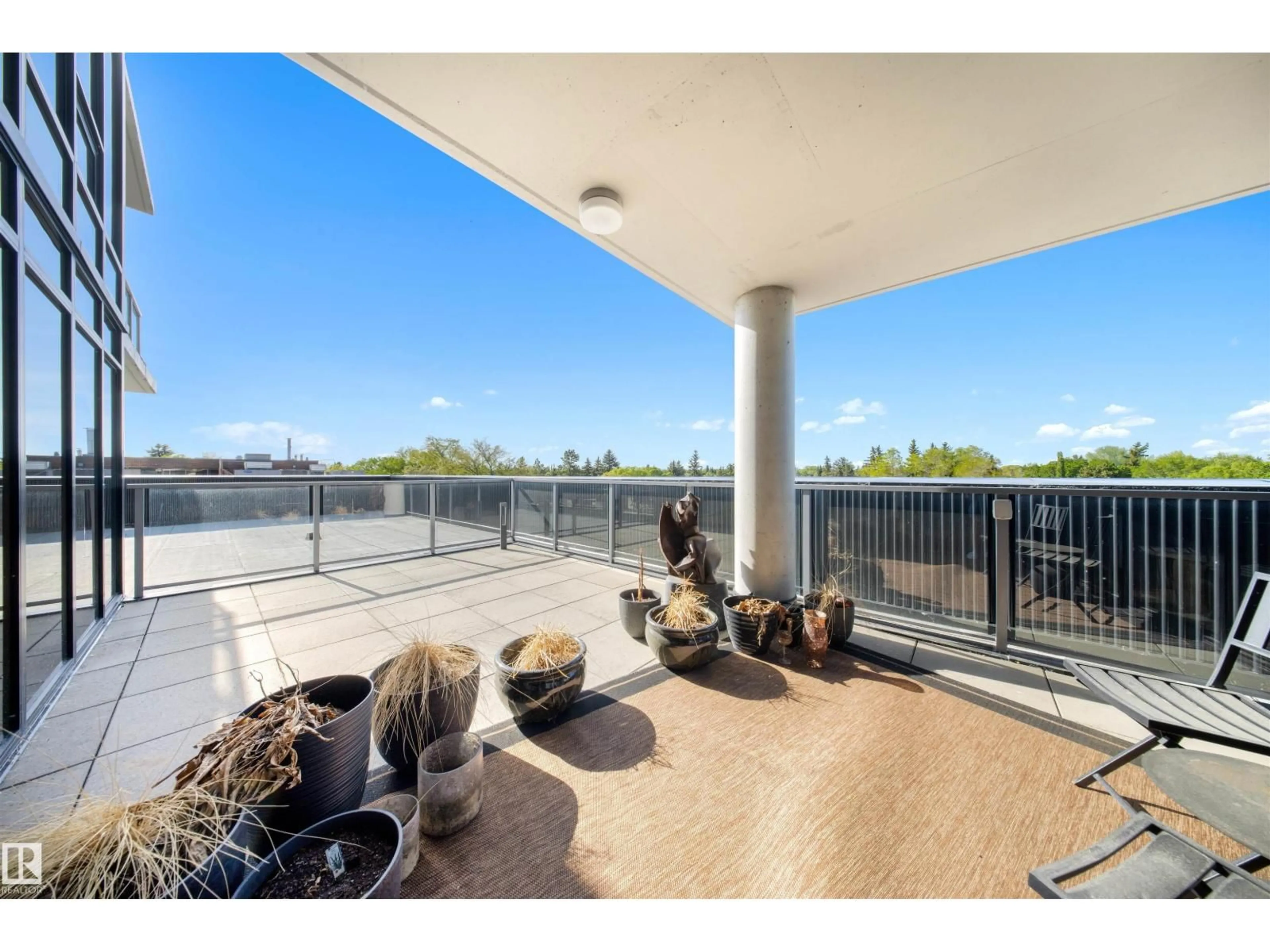 Patio, water/lake/river/ocean view for #303 - 14105 WEST BLOCK DR, Edmonton Alberta T5N1L5