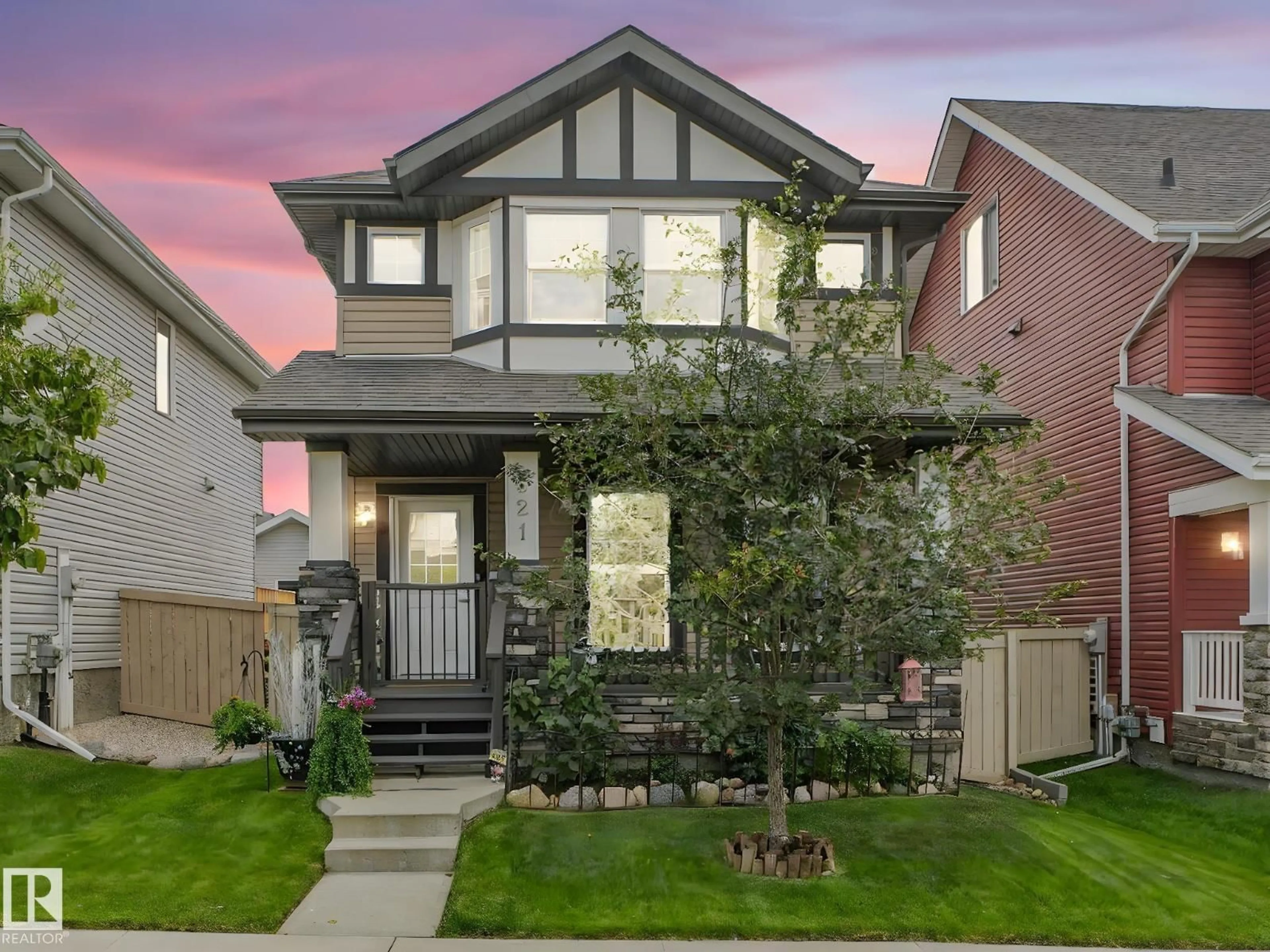 Home with brick exterior material, street for 821 36A AV AV, Edmonton Alberta T6T0S5