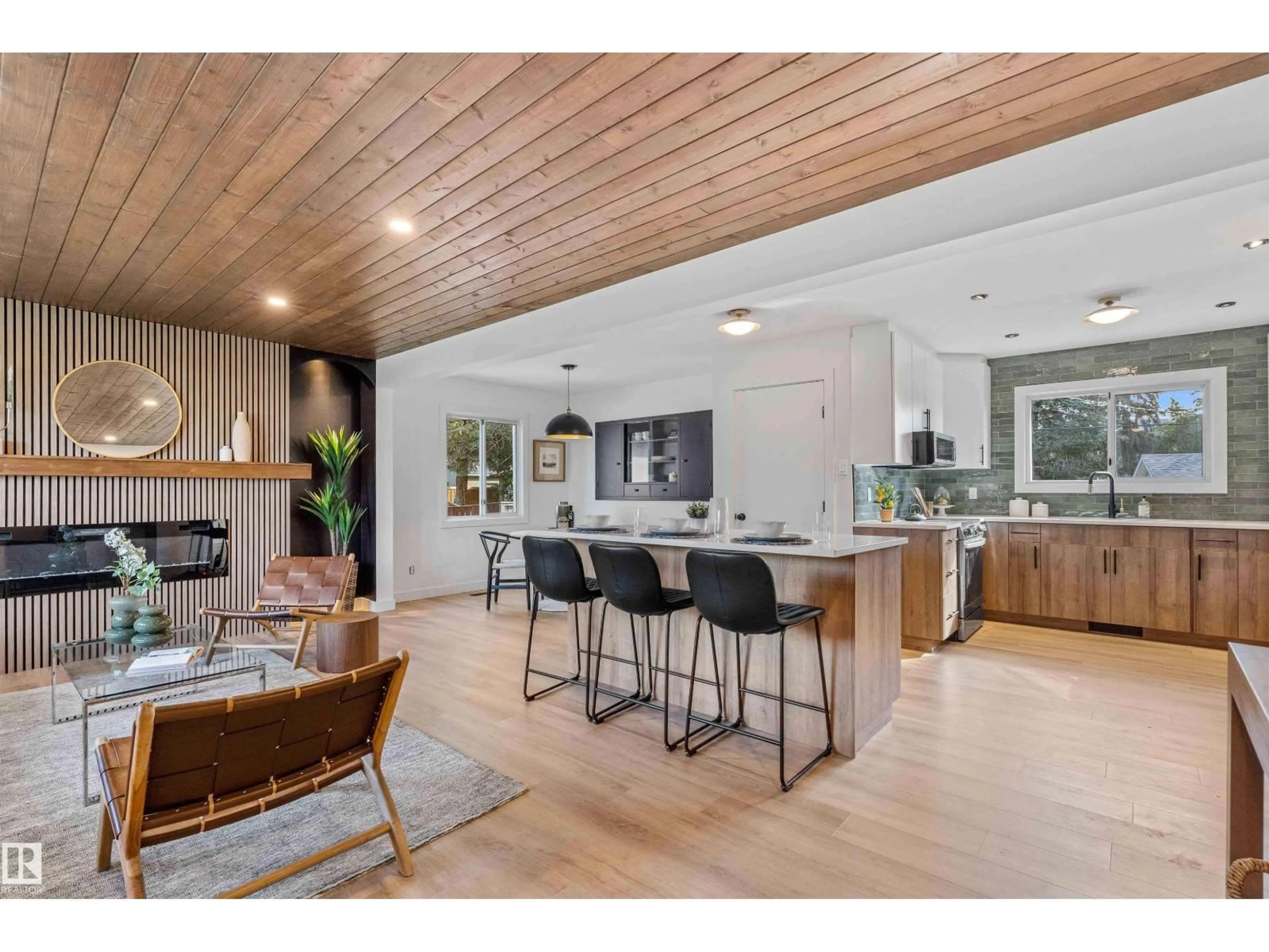 Open concept kitchen, unknown for 9619 52 ST, Edmonton Alberta T6B1G8