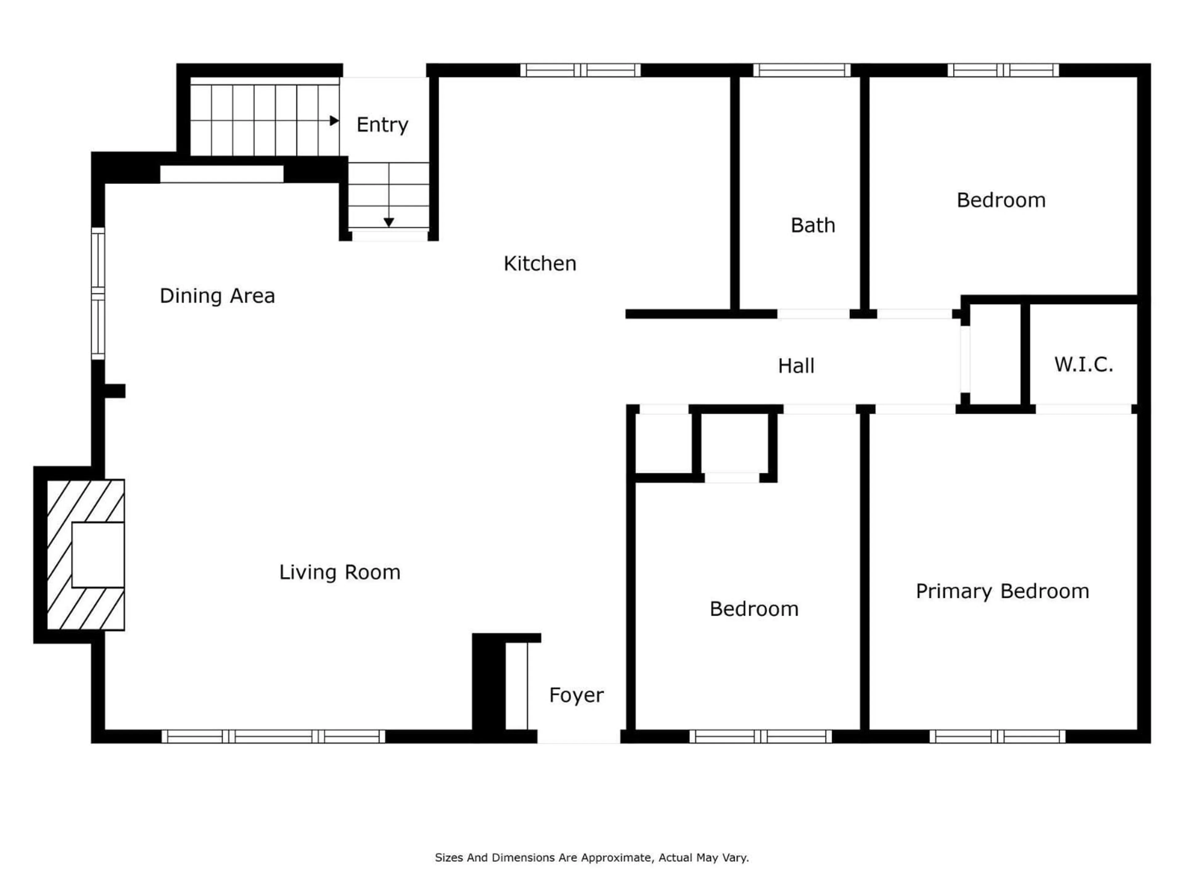 Floor plan for 9619 52 ST, Edmonton Alberta T6B1G8