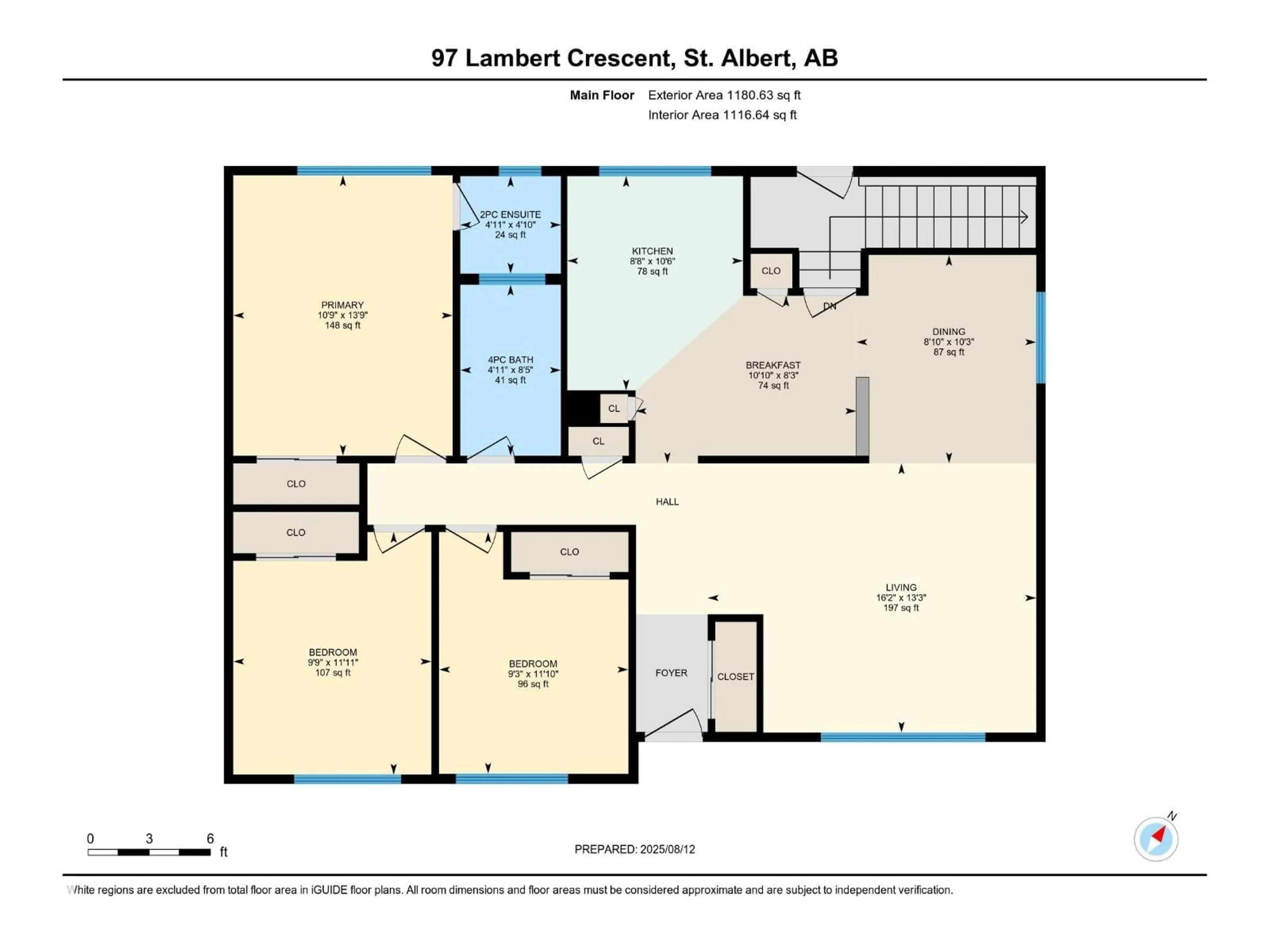 Floor plan for 97 LAMBERT CR, St. Albert Alberta T8N1M5