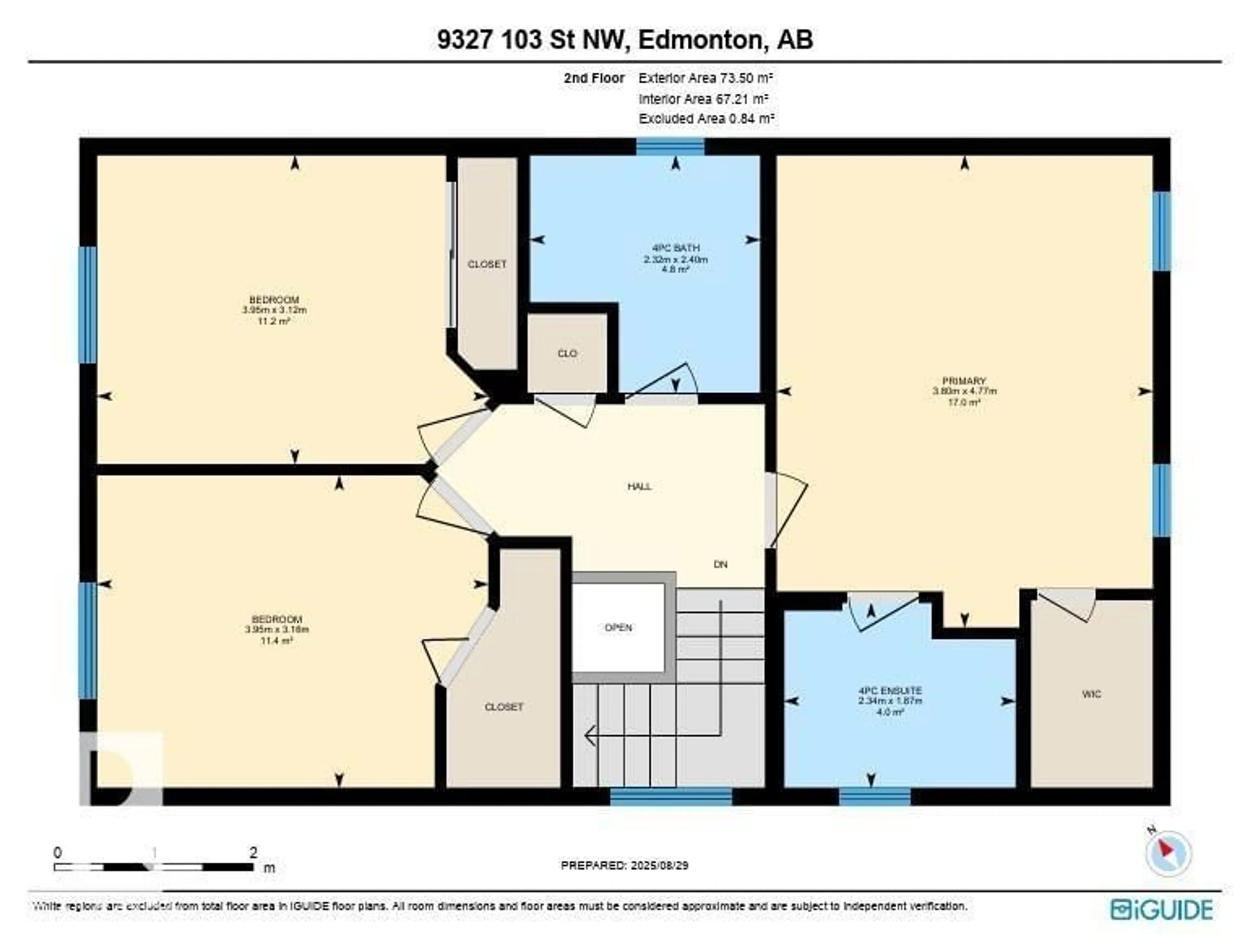 Floor plan for 9327 103 AV, Edmonton Alberta T5H4L8