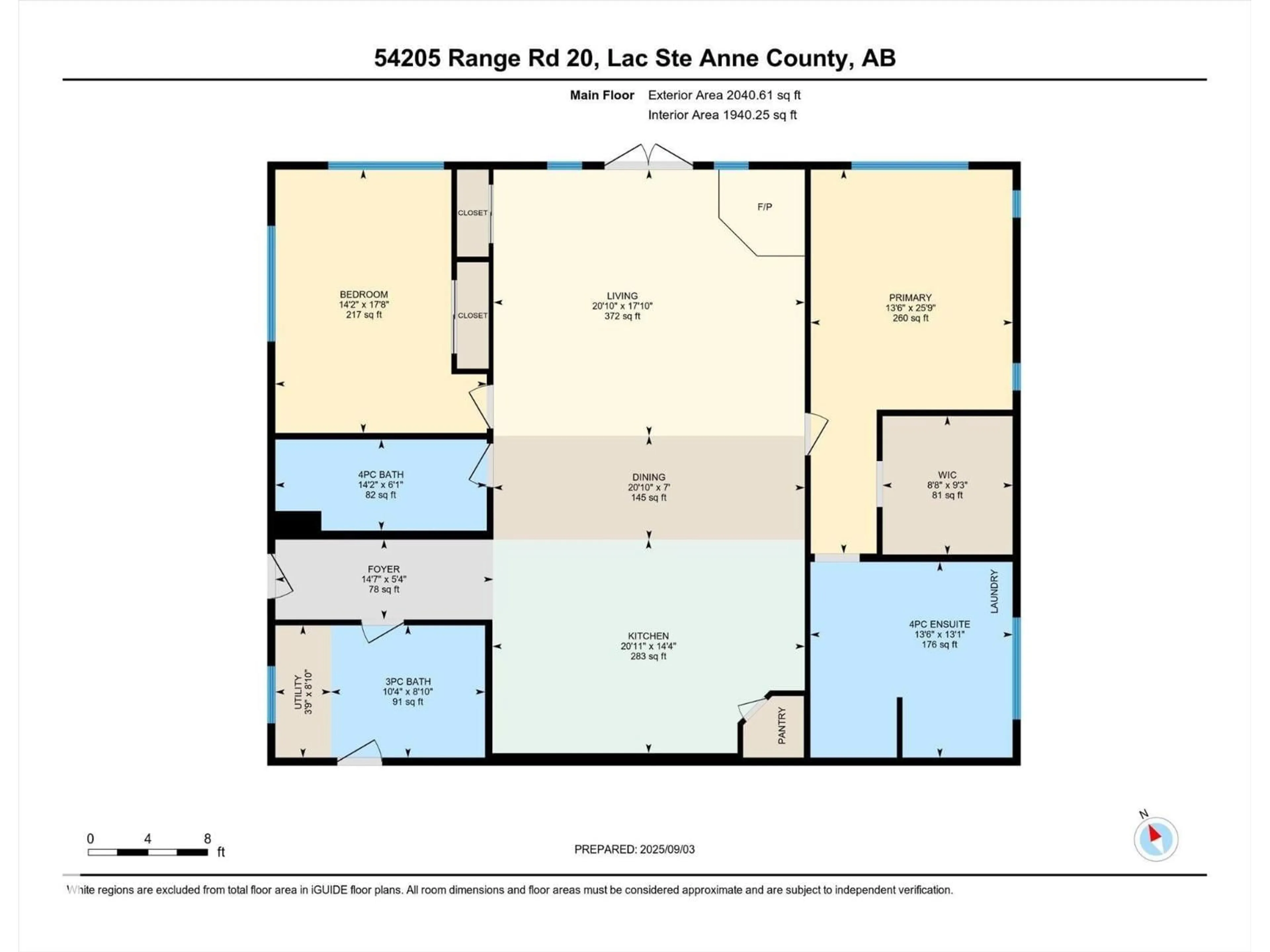 Floor plan for 54205 RGE RD 20, Rural Lac Ste. Anne County Alberta T0E1V0