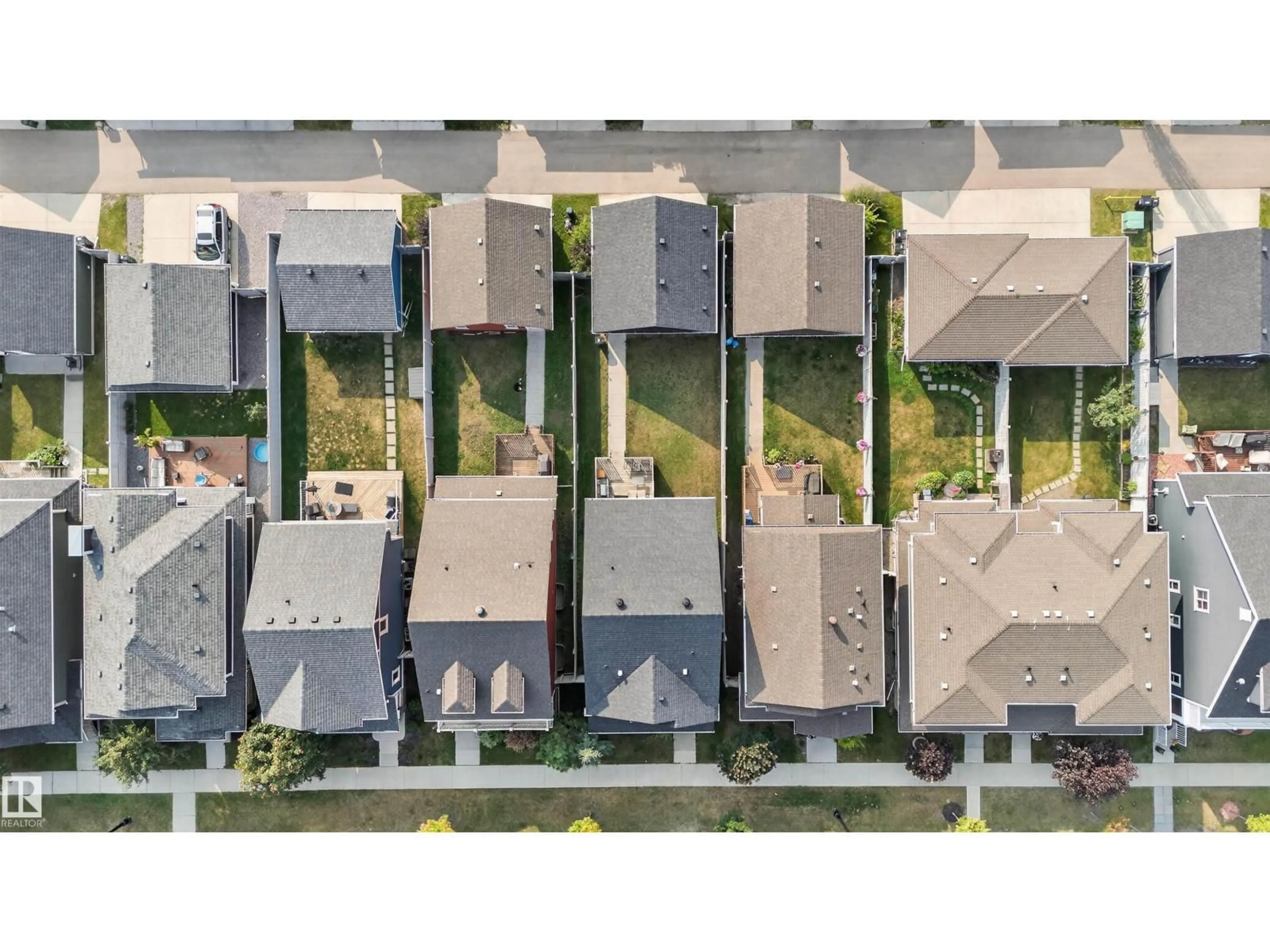 A pic from outside/outdoor area/front of a property/back of a property/a pic from drone, city buildings view from balcony for 267 GRIESBACH RD, Edmonton Alberta T5E6S5