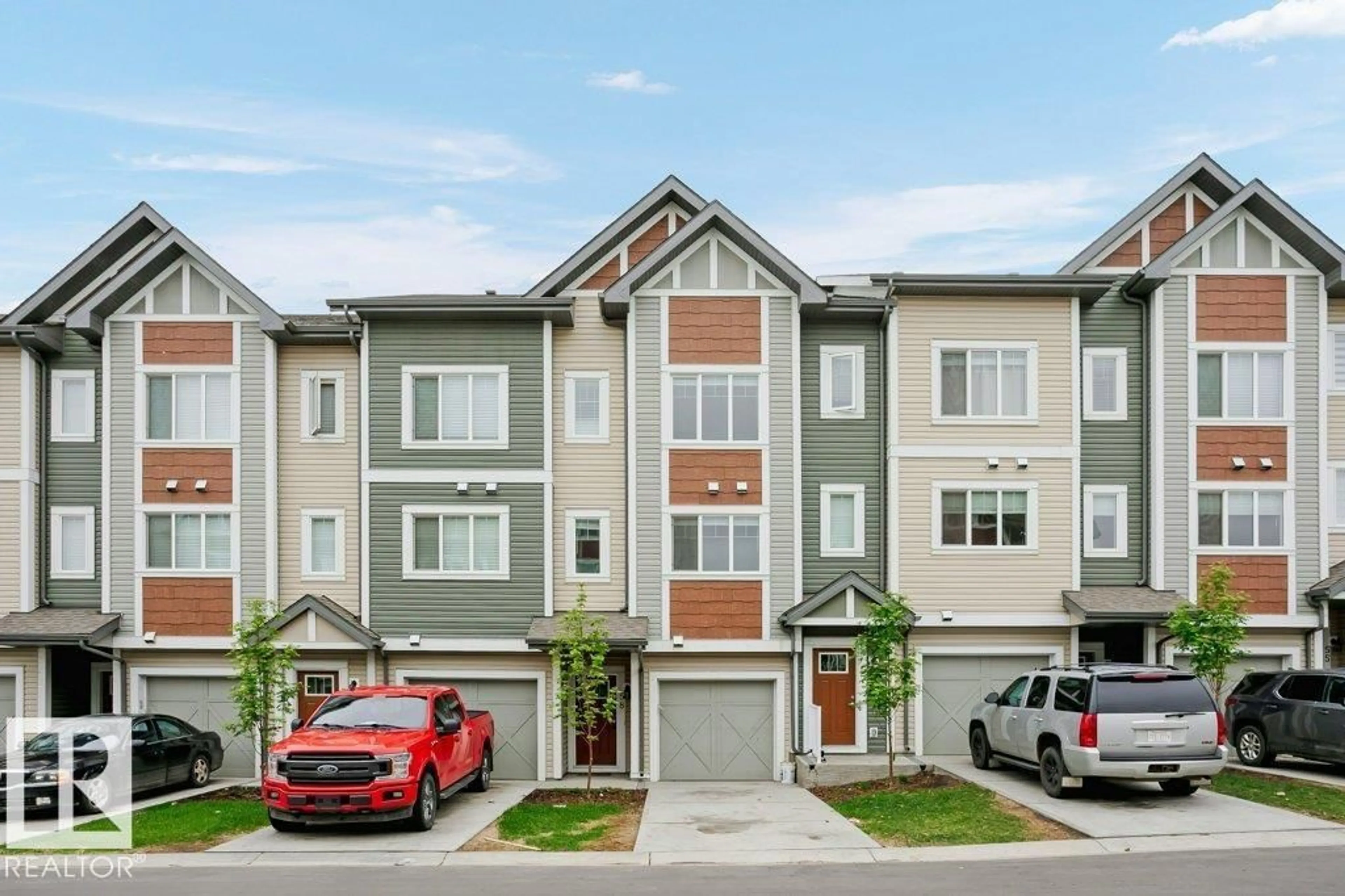 Home with vinyl exterior material, street for #58 - 320 SECORD BV, Edmonton Alberta T5T7E8