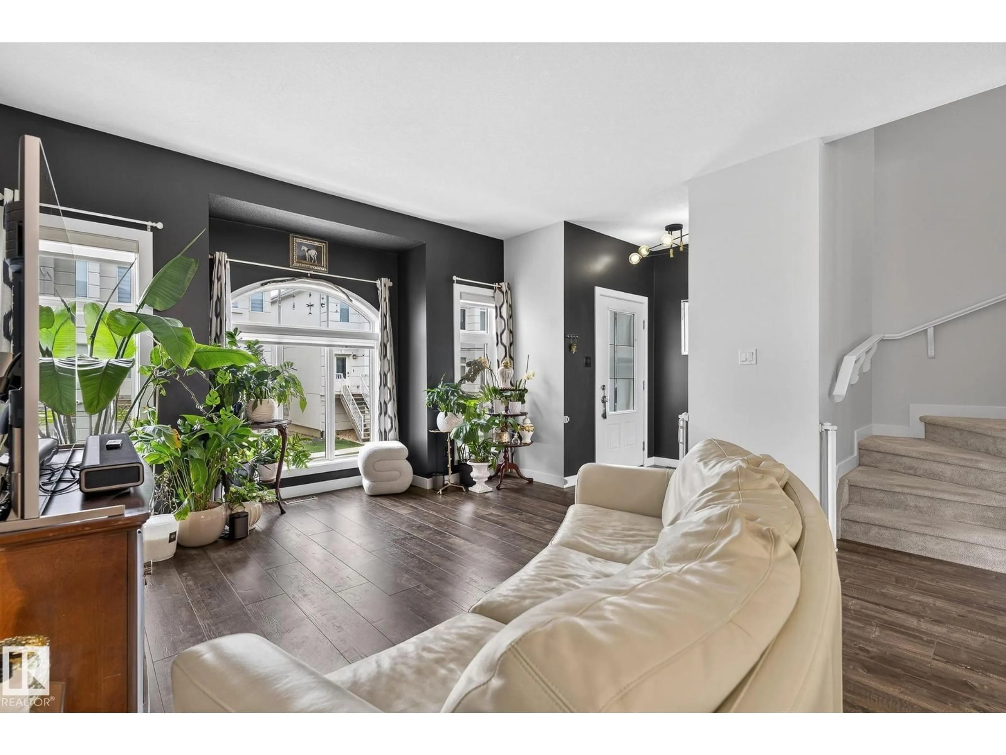 Living room with furniture, unknown for 63 723 172 ST SW, Edmonton Alberta T6W2N6