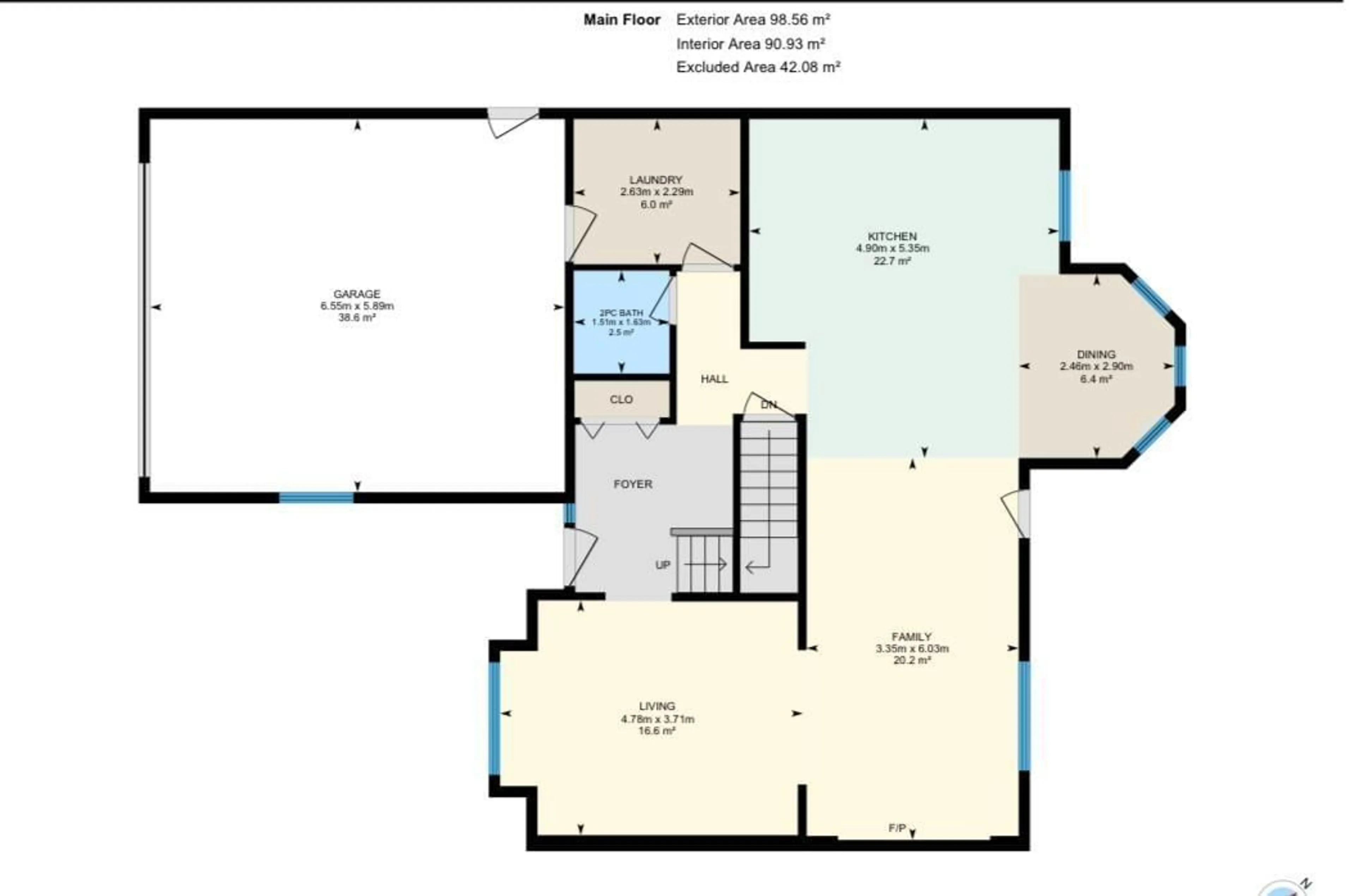 Floor plan for 107 WEBER CL, Edmonton Alberta T6M2H1