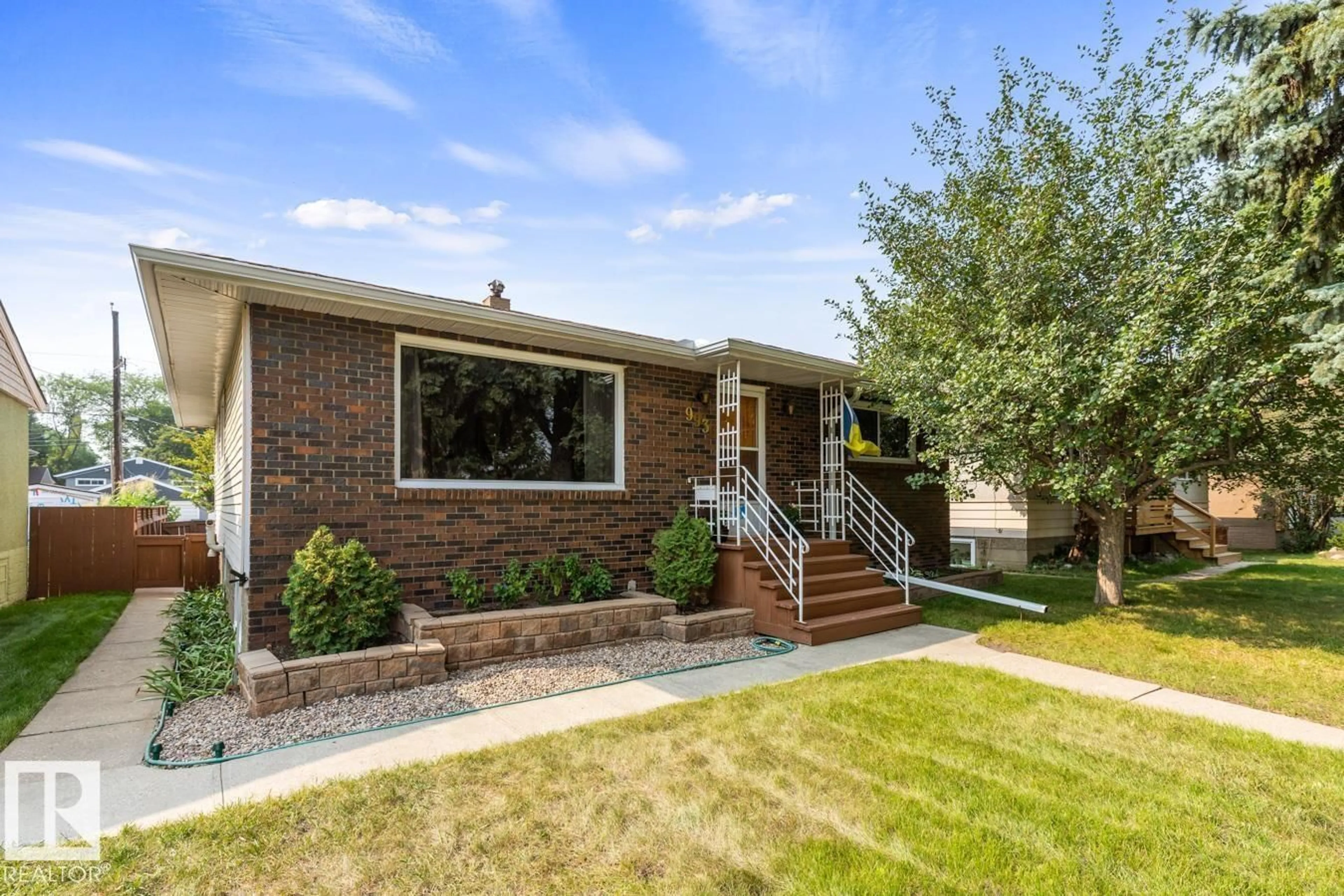 Home with brick exterior material, street for 9936 81 ST NW, Edmonton Alberta T6A3K3