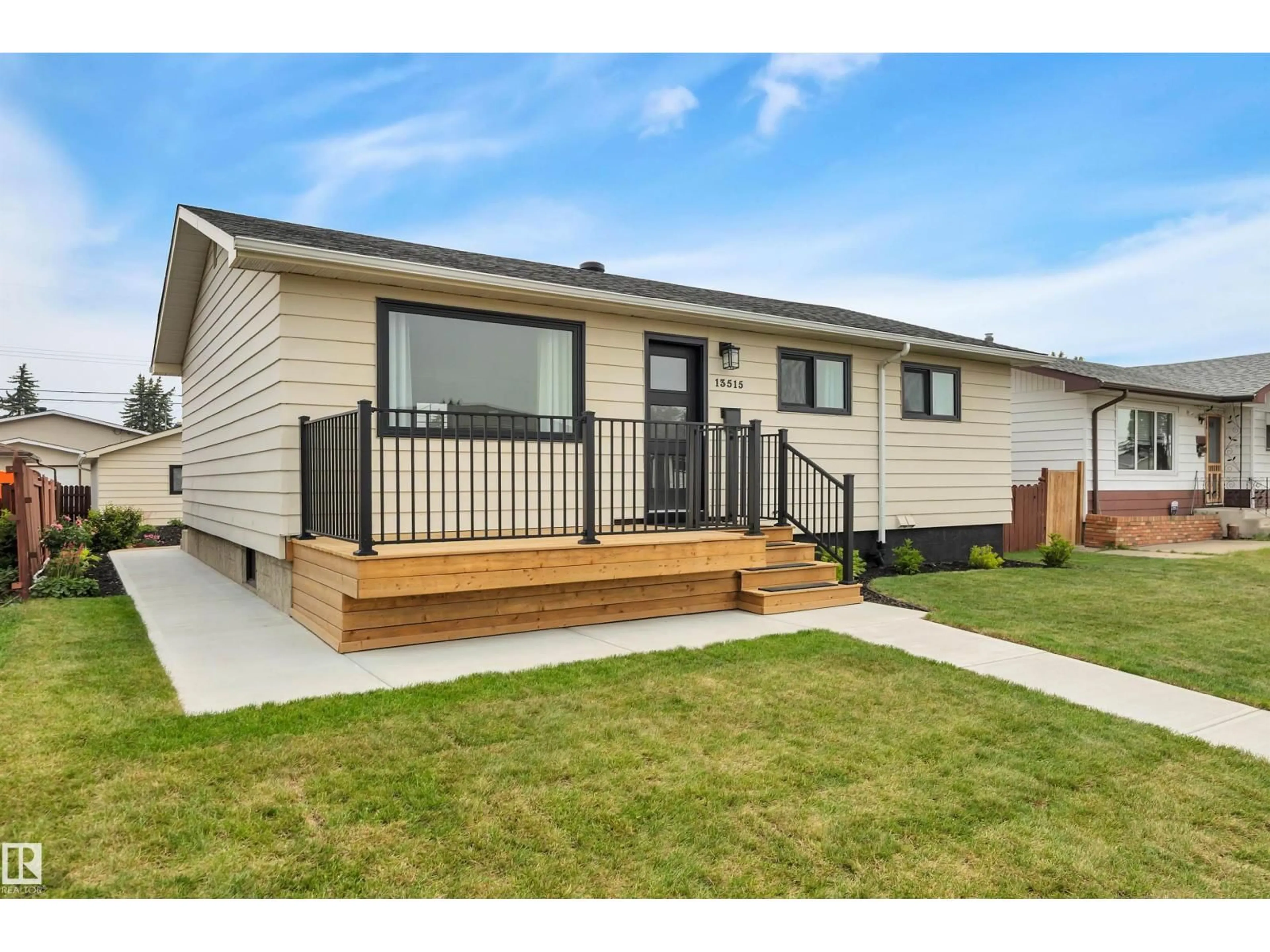 Home with vinyl exterior material, street for NW - 13515 67 ST, Edmonton Alberta T5C0C6