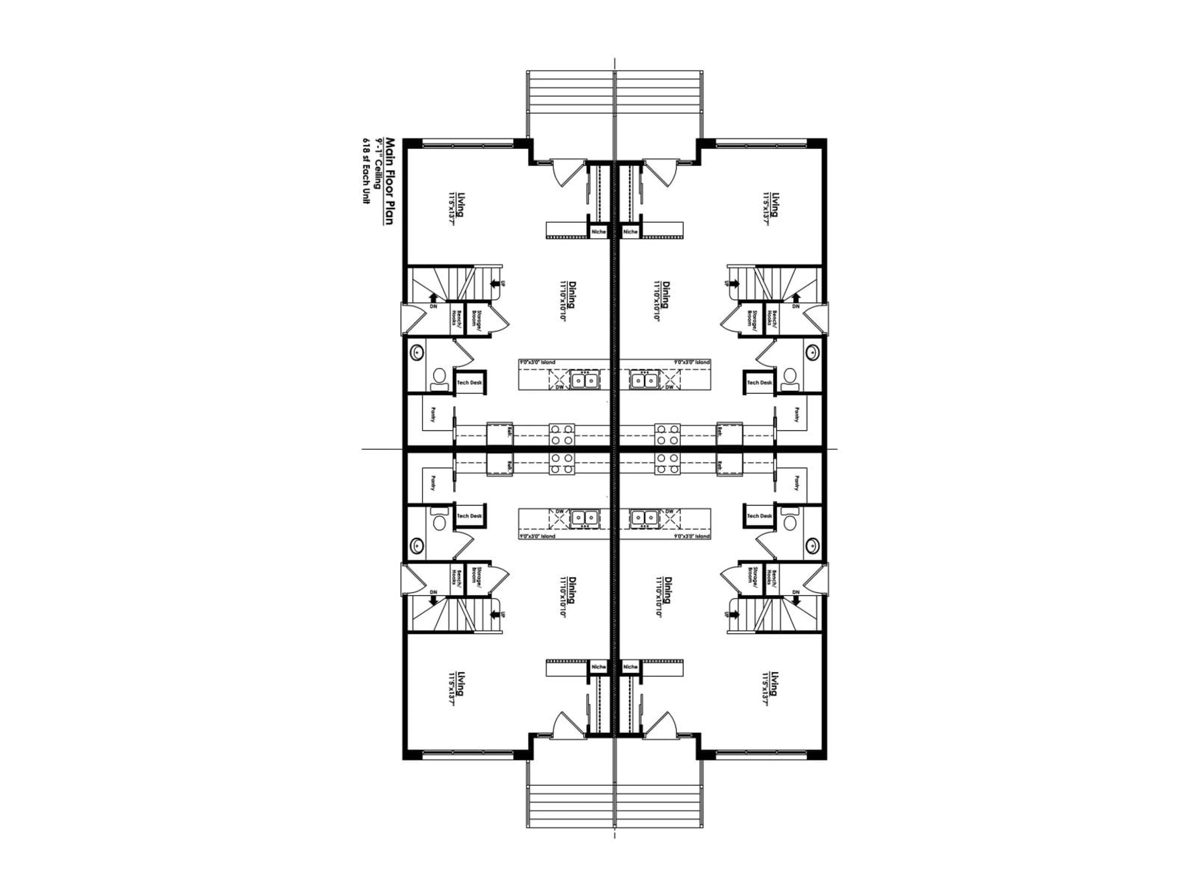 Floor plan for NW - 9523 86 ST, Edmonton Alberta T6C3E8