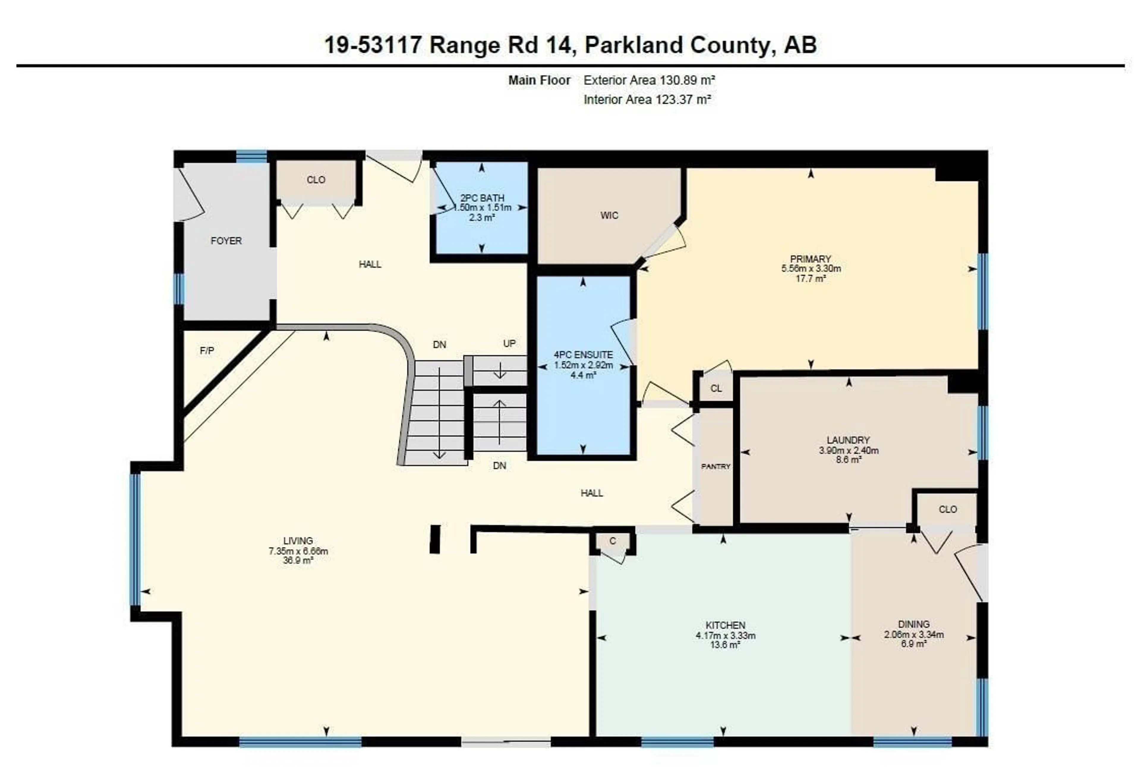 Floor plan for 19 RGE ROAD 14 NW, Rural Parkland County Alberta T7Y2T3