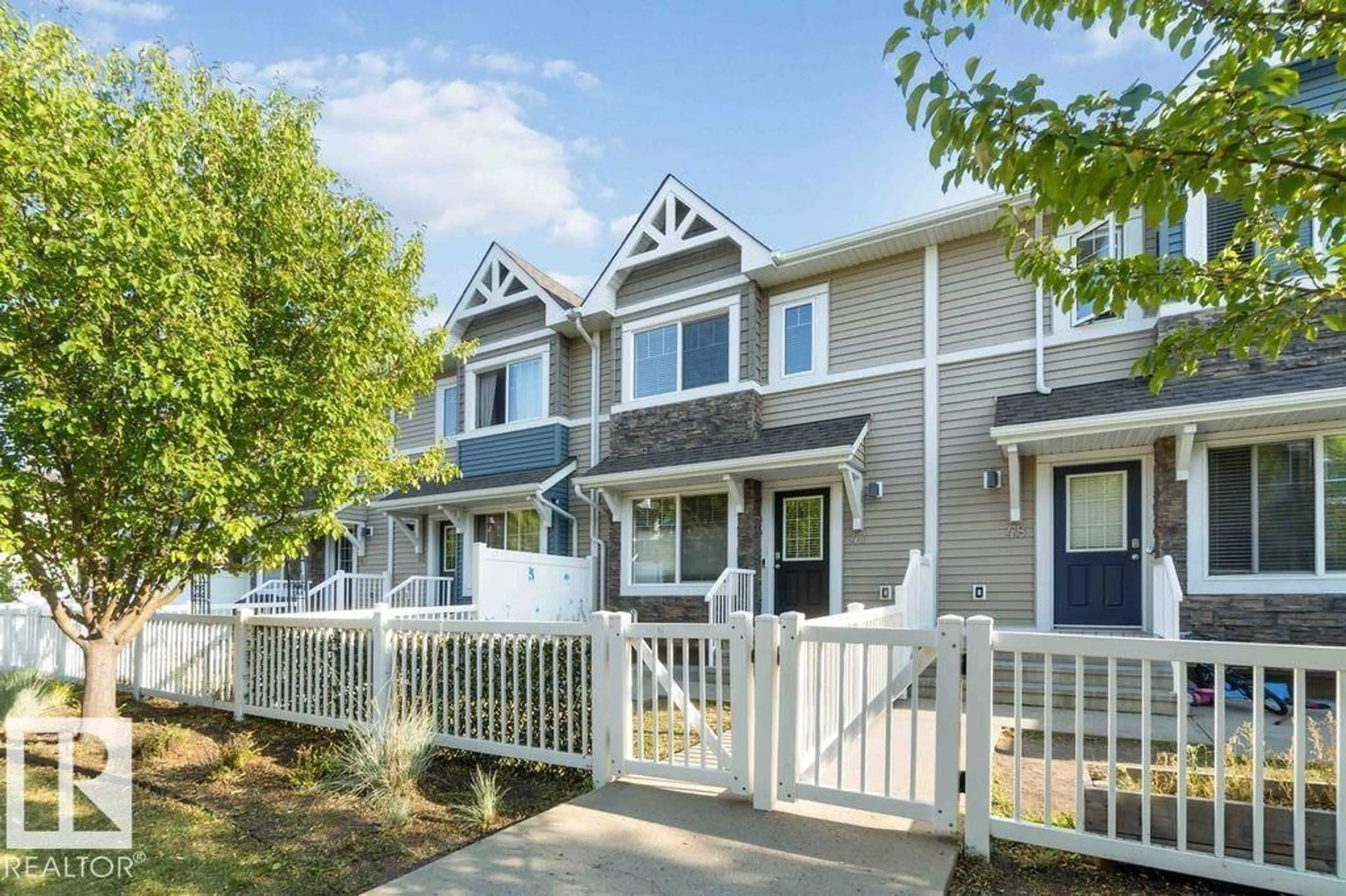 Home with vinyl exterior material, street for #47 - 415 CLAREVIEW RD, Edmonton Alberta T5A0Z6