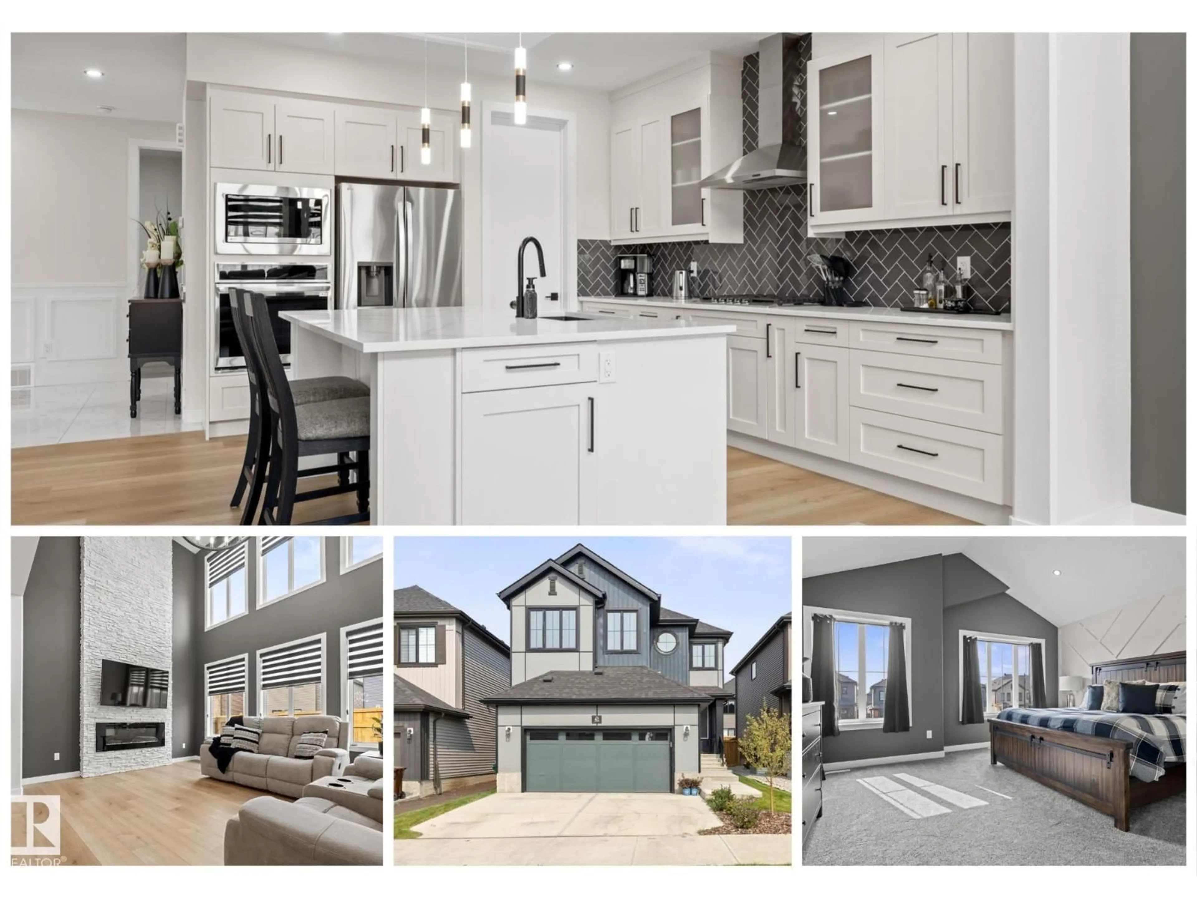 Open concept kitchen, unknown for 42 CHELLES WD, St. Albert Alberta T8T2C3