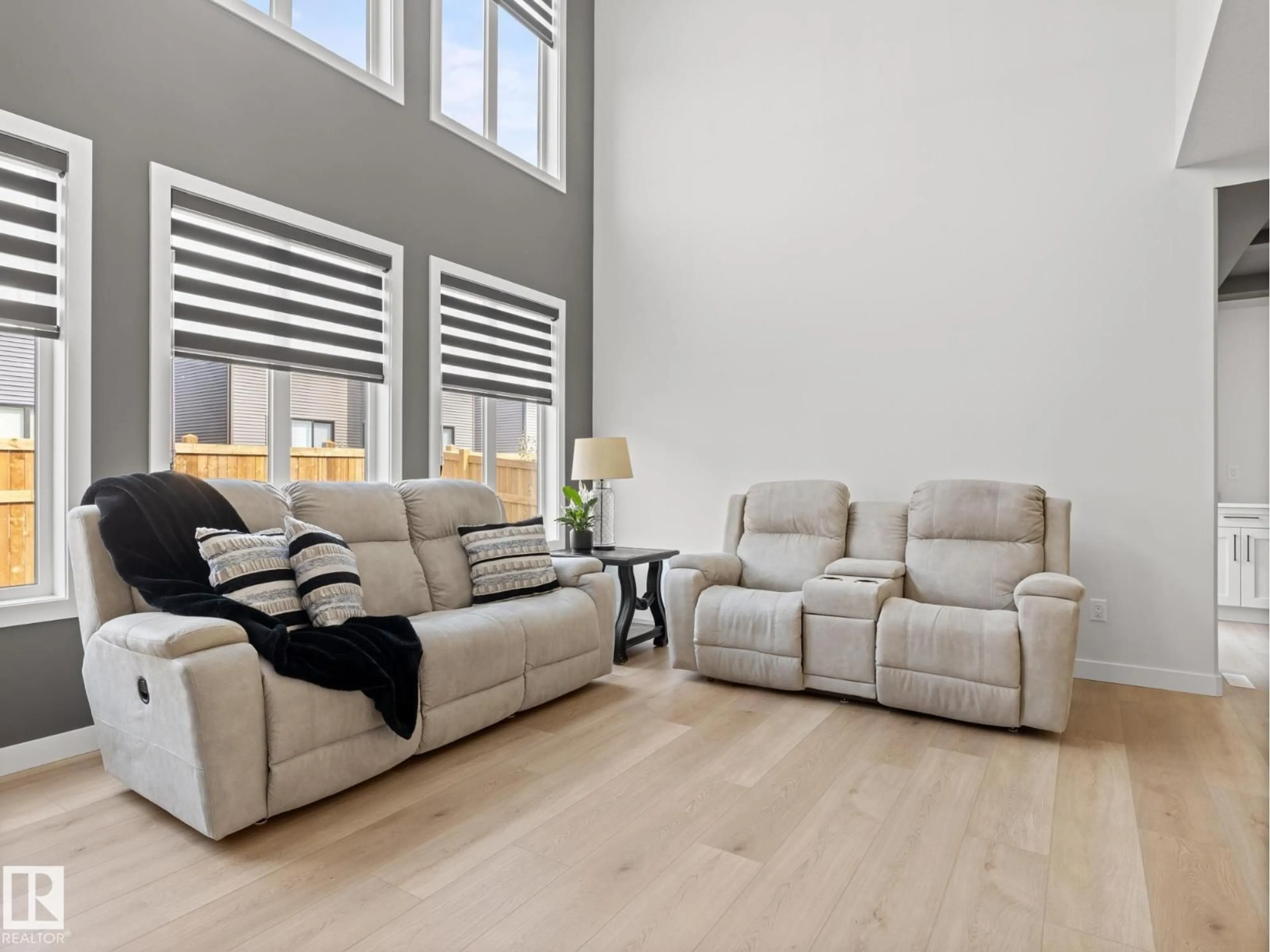 Living room with furniture, unknown for 42 CHELLES WD, St. Albert Alberta T8T2C3