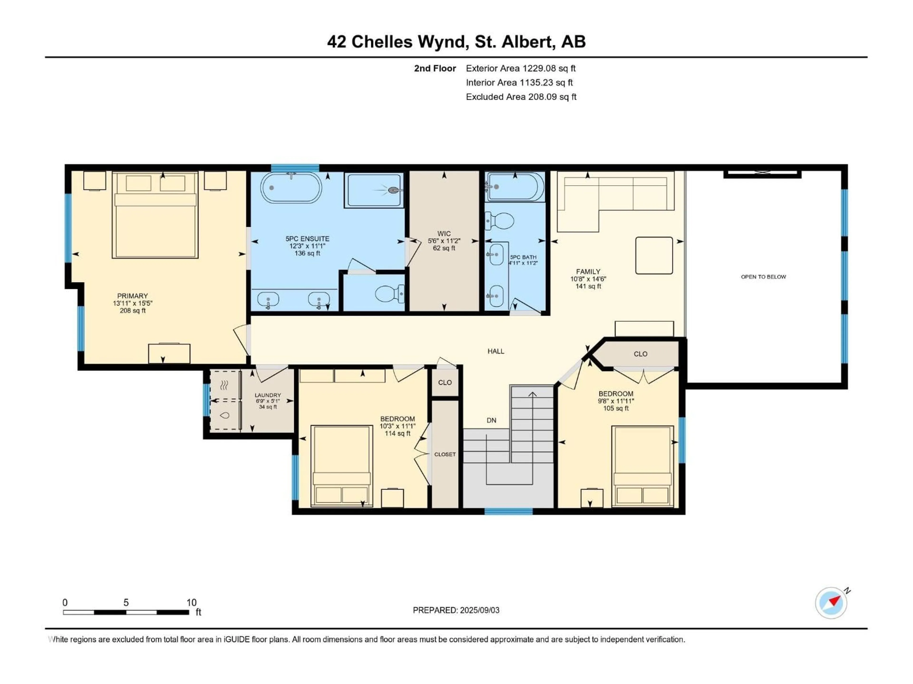 Floor plan for 42 CHELLES WD, St. Albert Alberta T8T2C3