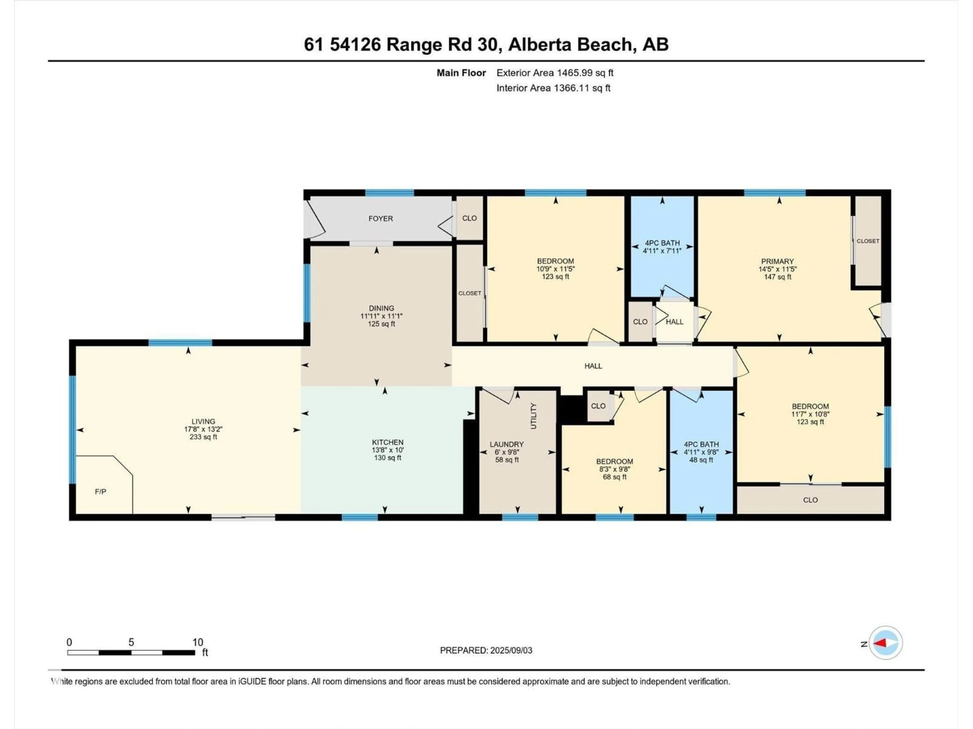 Floor plan for 54126 - 61 RGE ROAD 30, Rural Lac Ste. Anne County Alberta T0E1V0