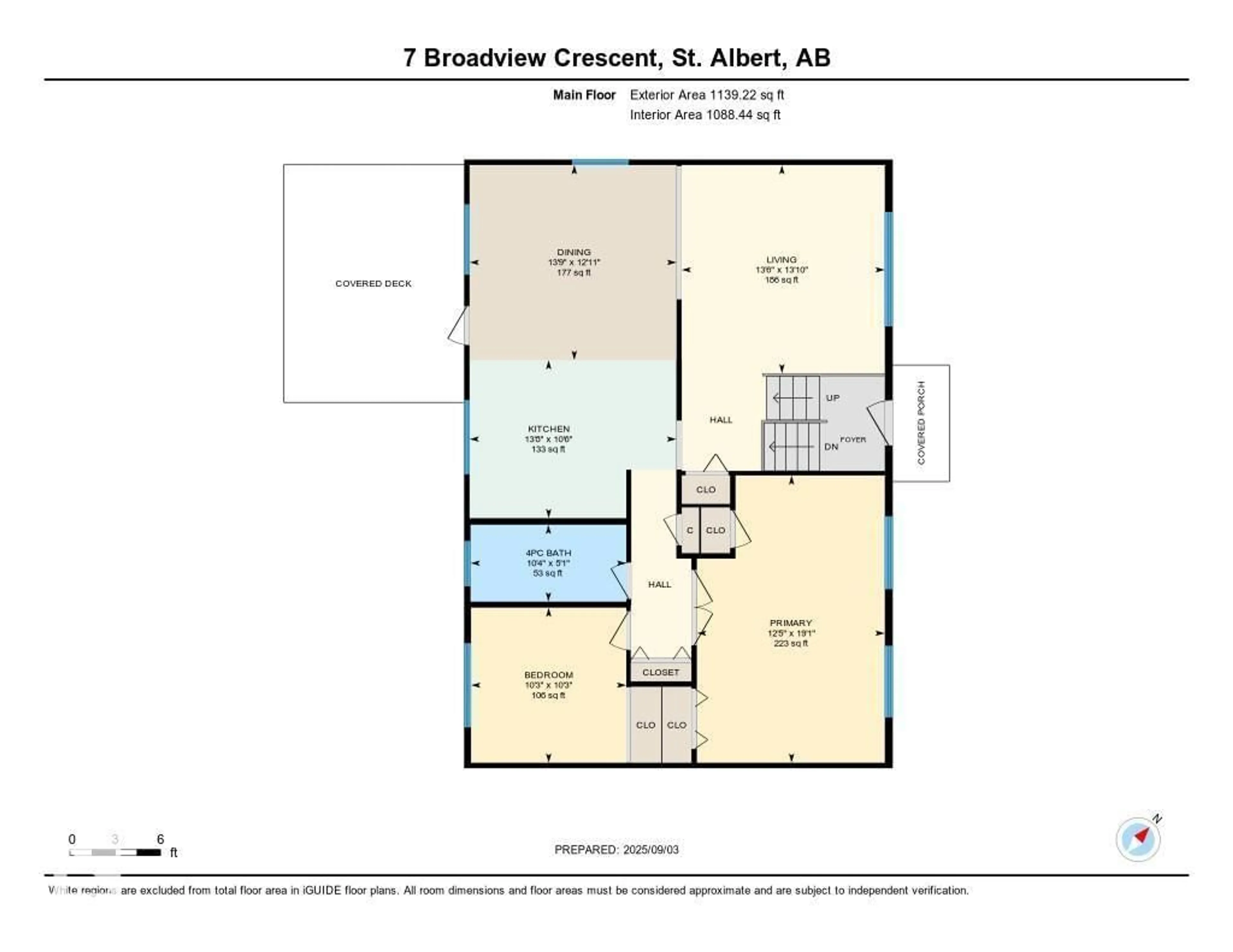 Floor plan for 7 BROADVIEW CR, St. Albert Alberta T8N0B1