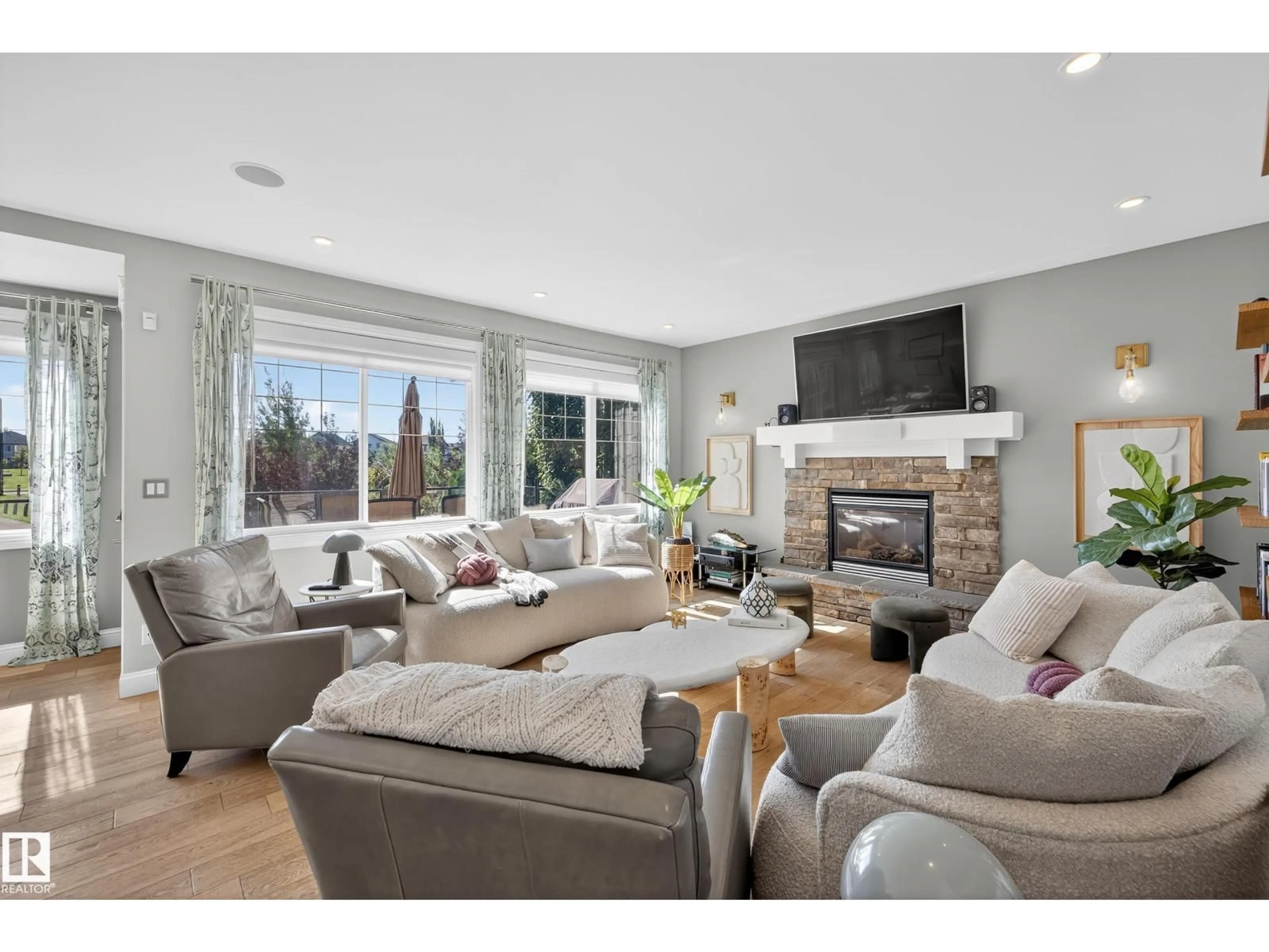 Living room with furniture, unknown for 6167 STINSON WY, Edmonton Alberta T6R0K3
