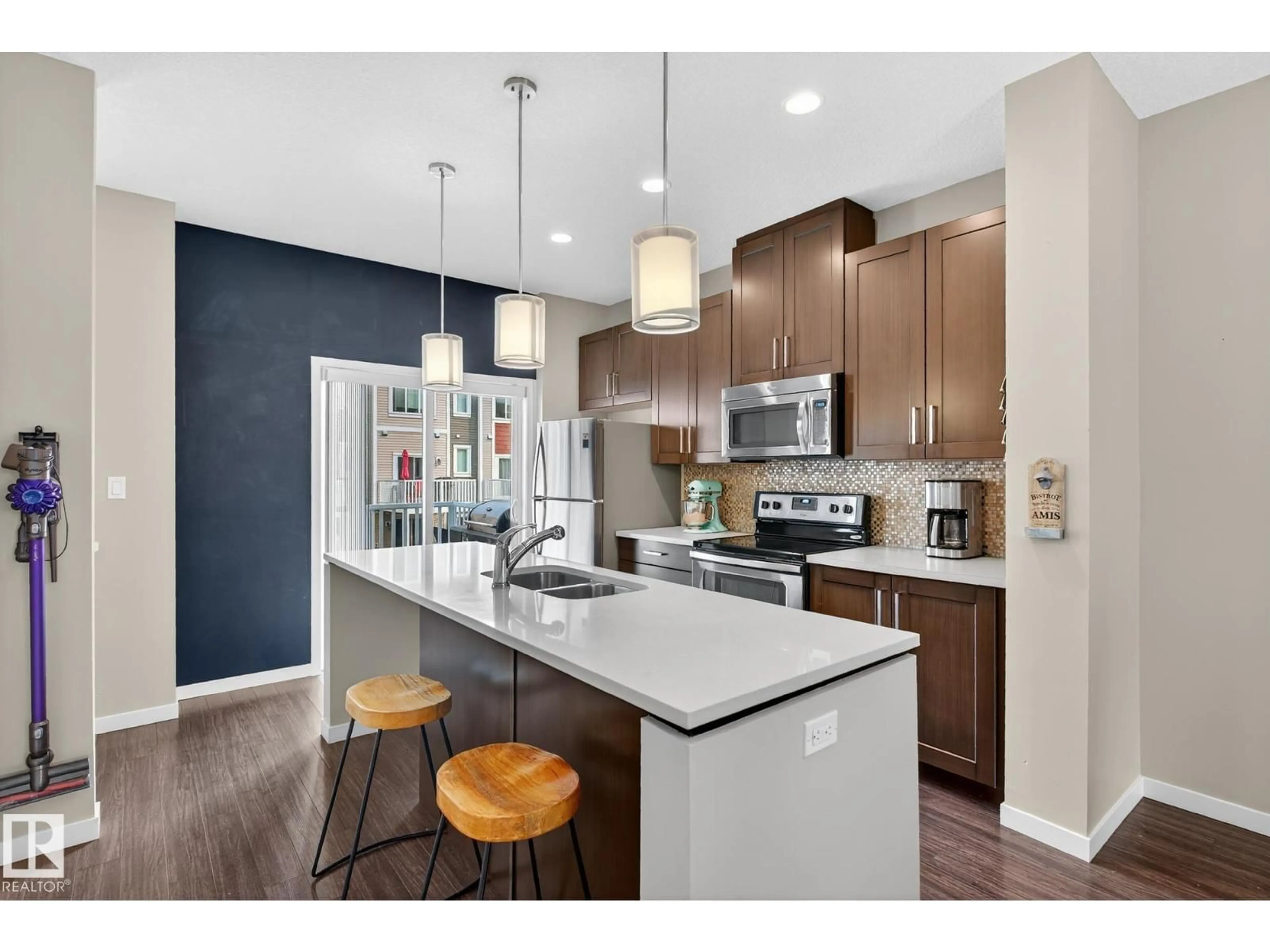 Open concept kitchen, unknown for 320 - 74 SECORD BV, Edmonton Alberta T5T7E8