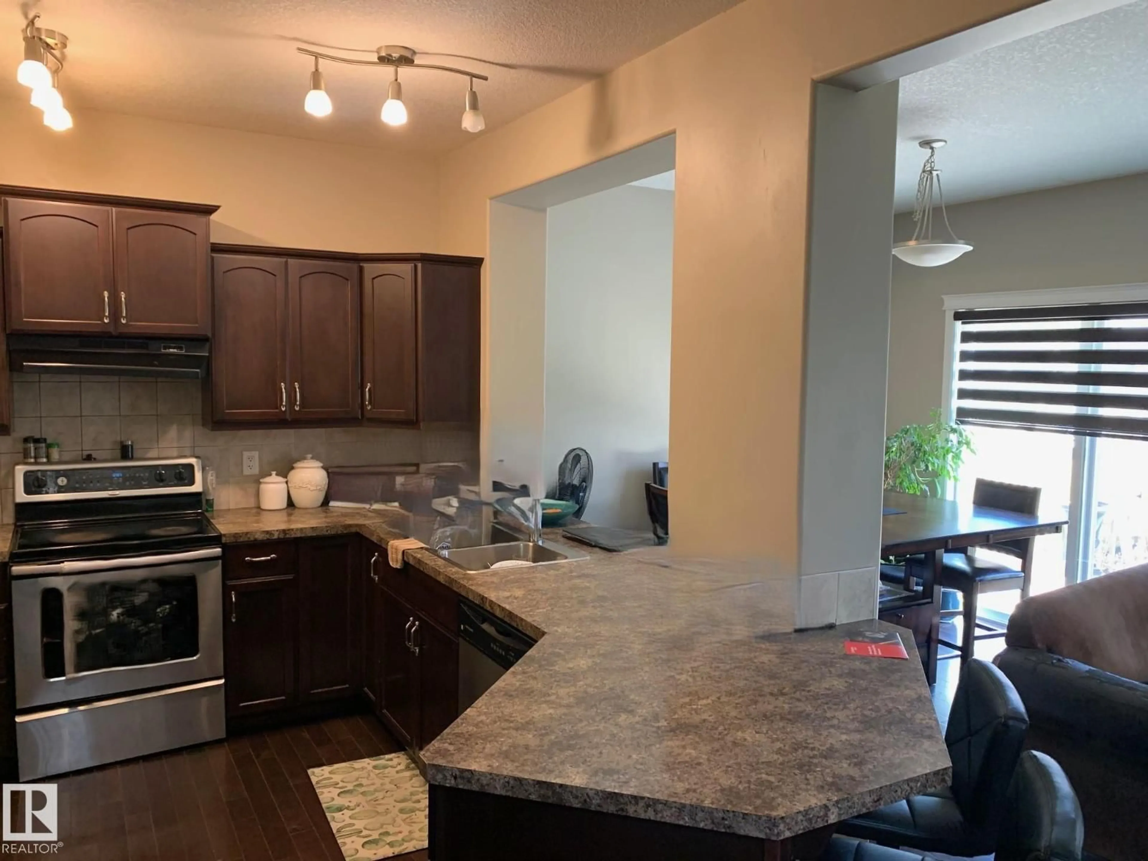 Open concept kitchen, unknown for SW - 1741 63A ST, Edmonton Alberta T6X0S1