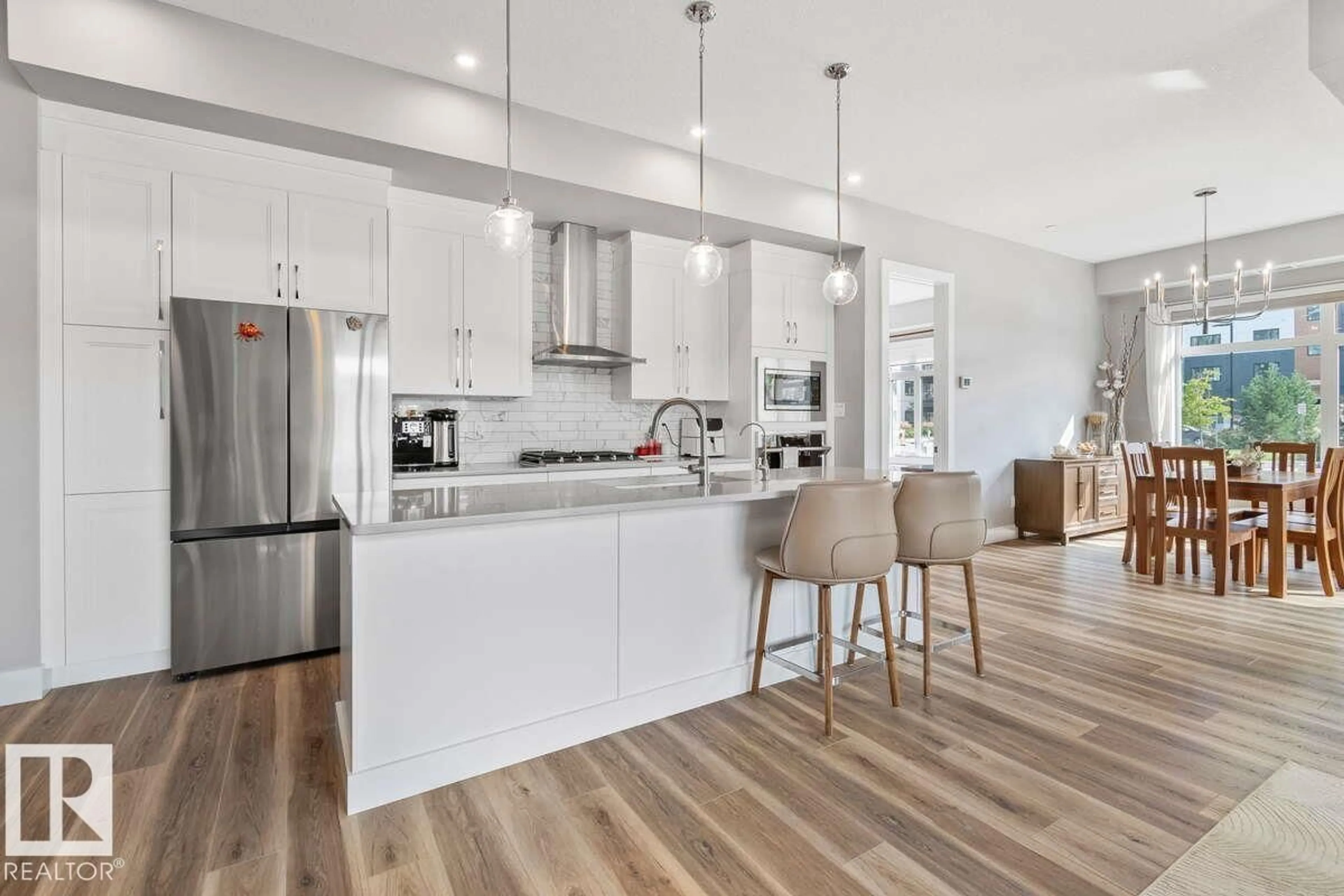 Open concept kitchen, unknown for 122 7463 MAY CM NW, Edmonton Alberta T6R0X1