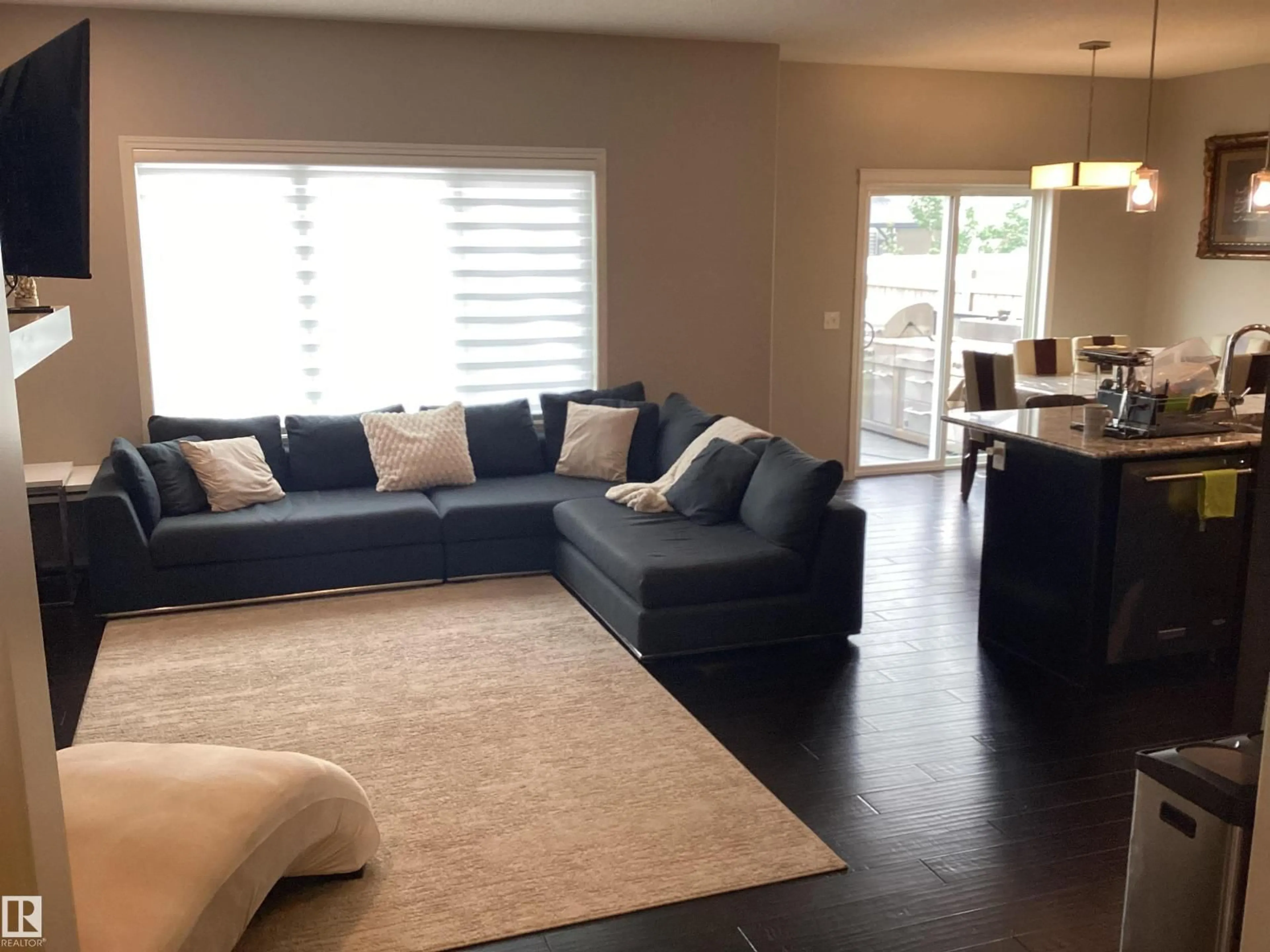 Living room with furniture, unknown for 17135 47 ST, Edmonton Alberta T5Y3P4