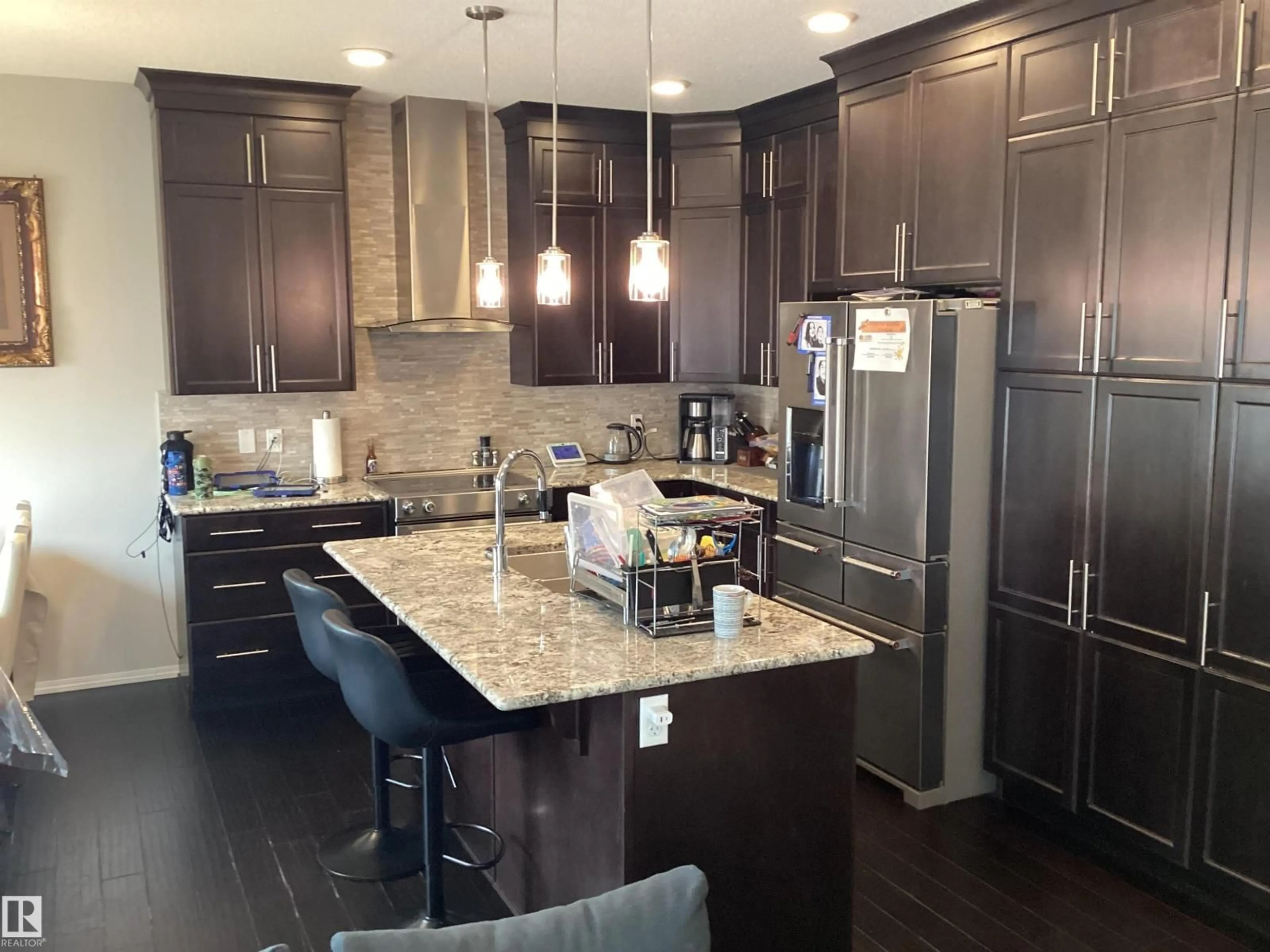 Contemporary kitchen, ceramic/tile floor for 17135 47 ST, Edmonton Alberta T5Y3P4
