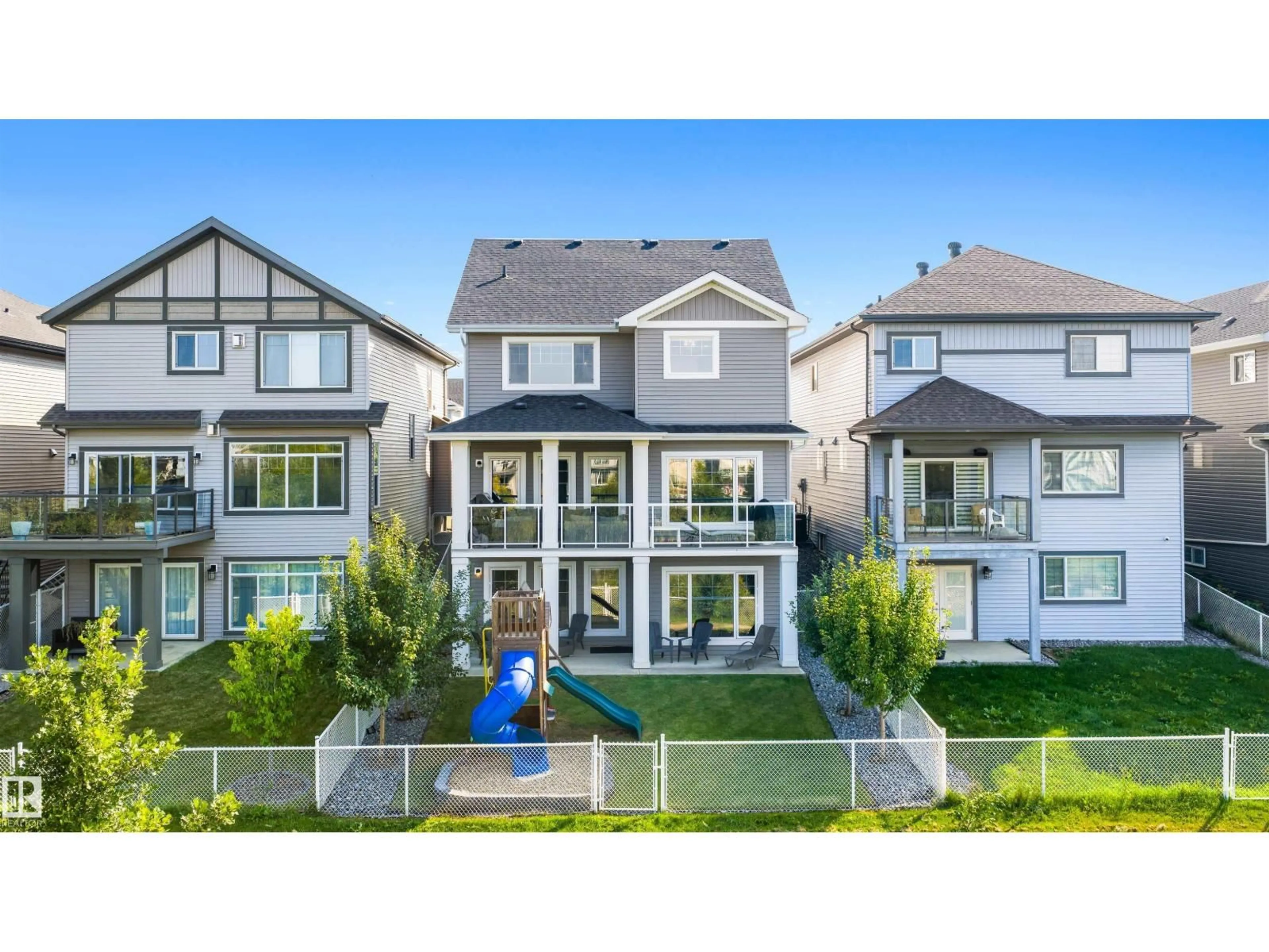 A pic from outside/outdoor area/front of a property/back of a property/a pic from drone, mountain view for NW - 9812 222 ST, Edmonton Alberta T5T7B9