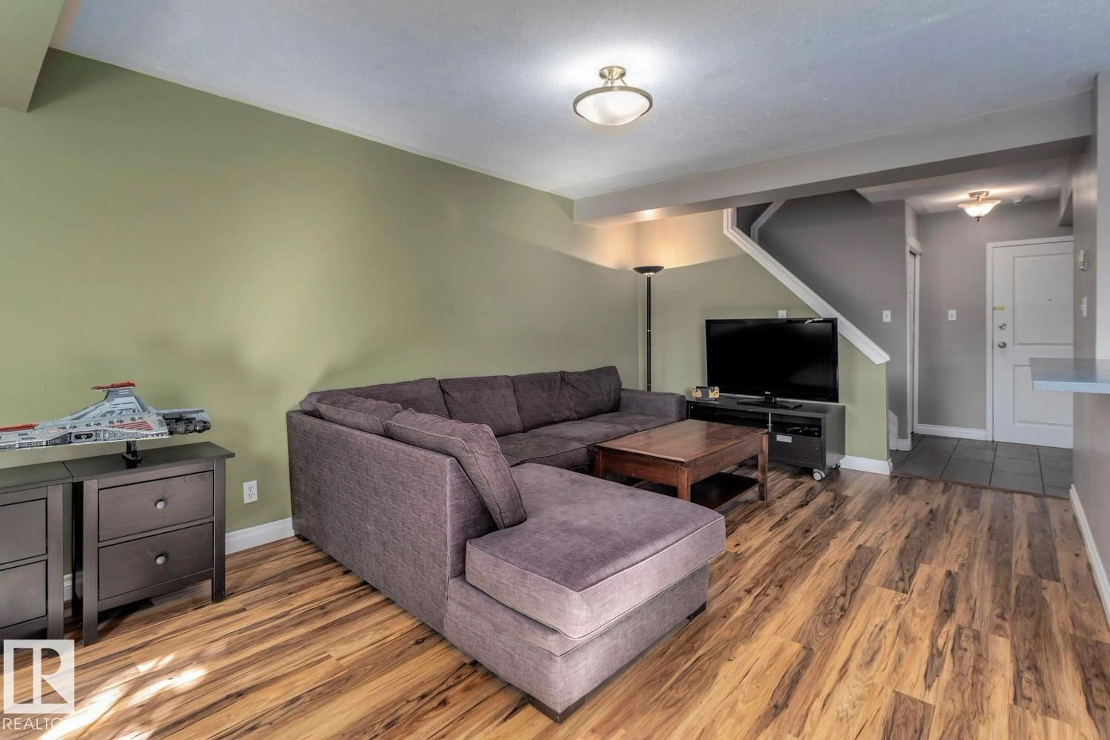 Living room with furniture, unknown for #209 - 11033 127 ST, Edmonton Alberta T5M0T3