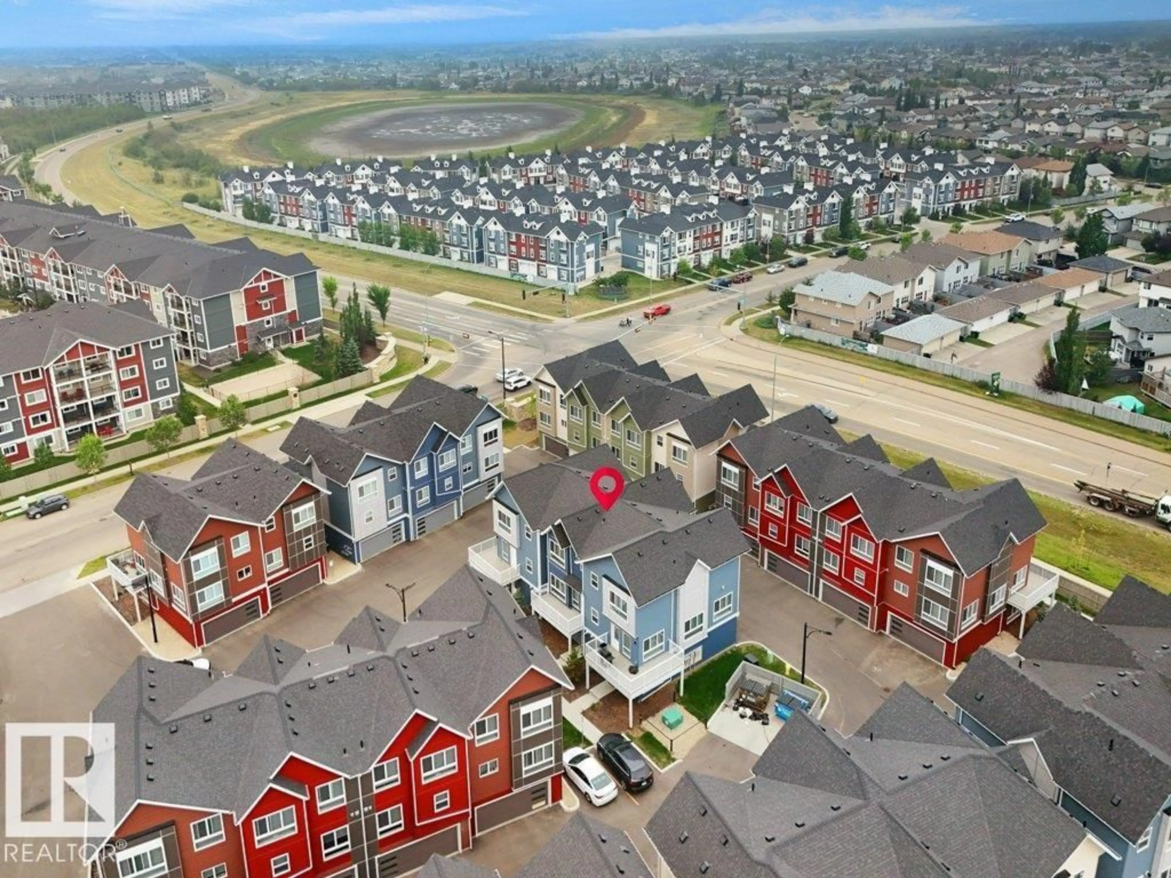 A pic from outside/outdoor area/front of a property/back of a property/a pic from drone, unknown for 979 - 38 CRYSTALLINA NERA WY, Edmonton Alberta T5Z0S3
