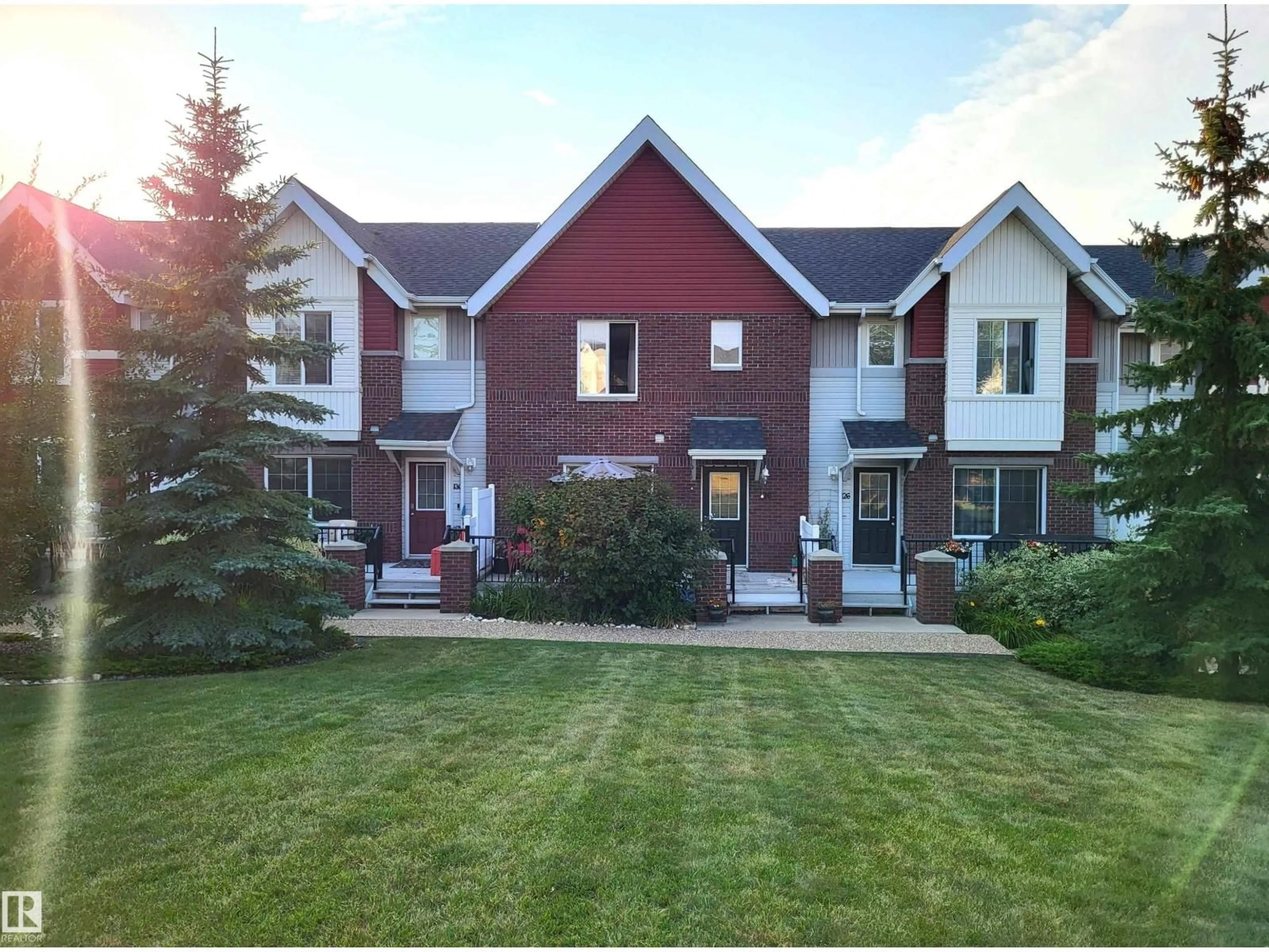 A pic from outside/outdoor area/front of a property/back of a property/a pic from drone, unknown for 128 2336 ASPEN TR, Sherwood Park Alberta T8H0J1
