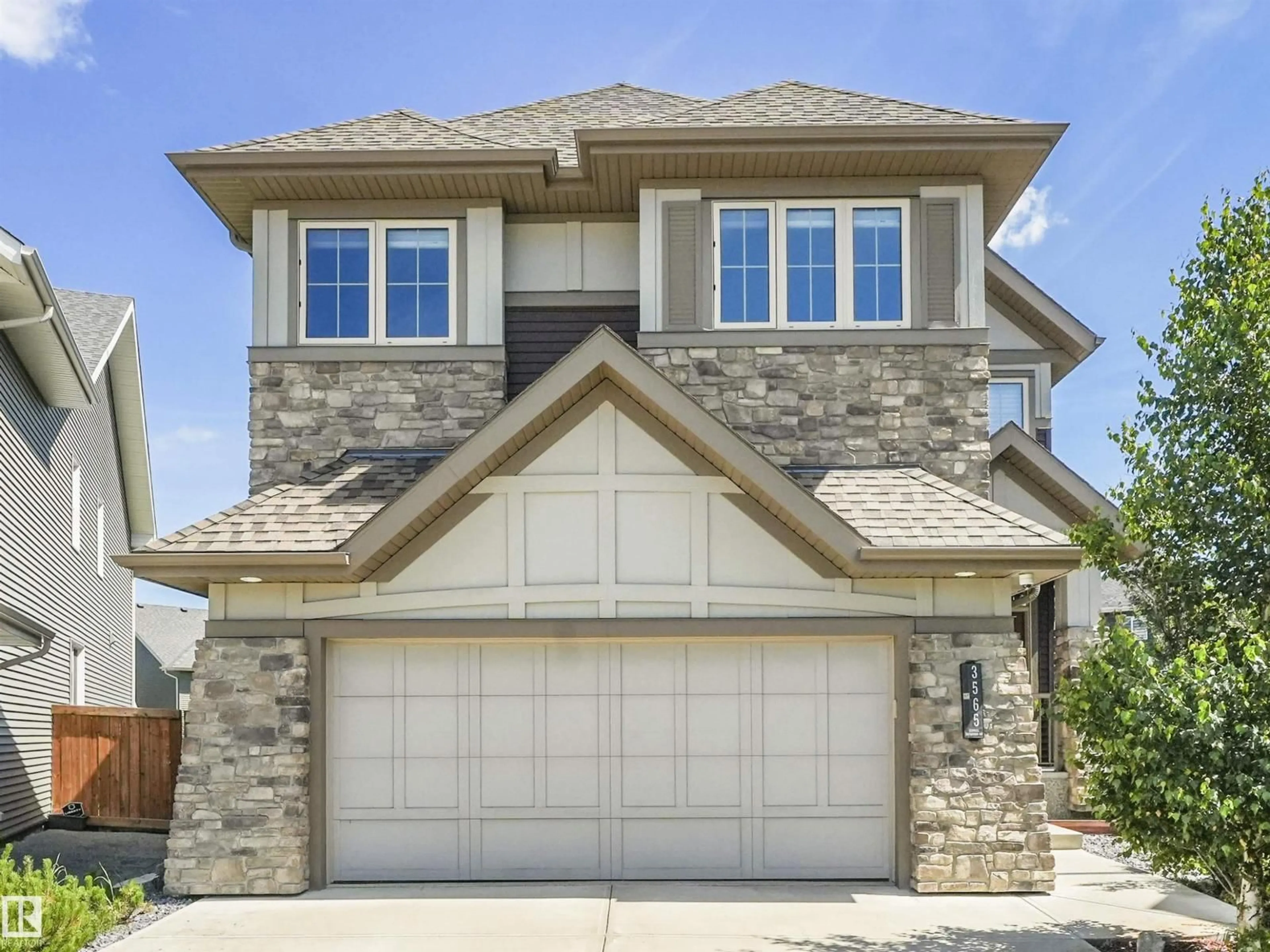 Home with brick exterior material, street for 3565 KESWICK BV, Edmonton Alberta T6W3W9