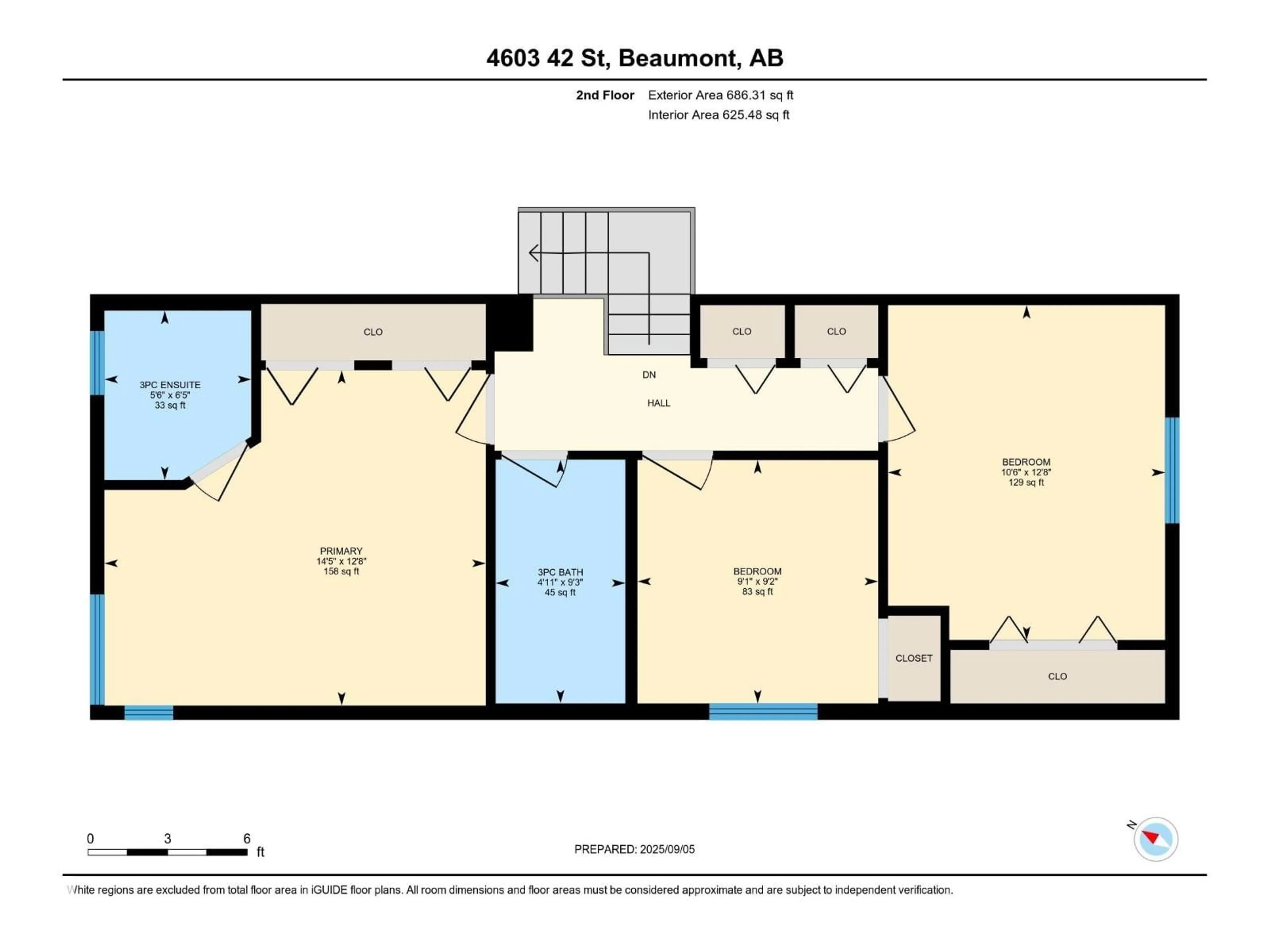 Floor plan for 4603 42ND STREET, Beaumont Alberta T4X1H1