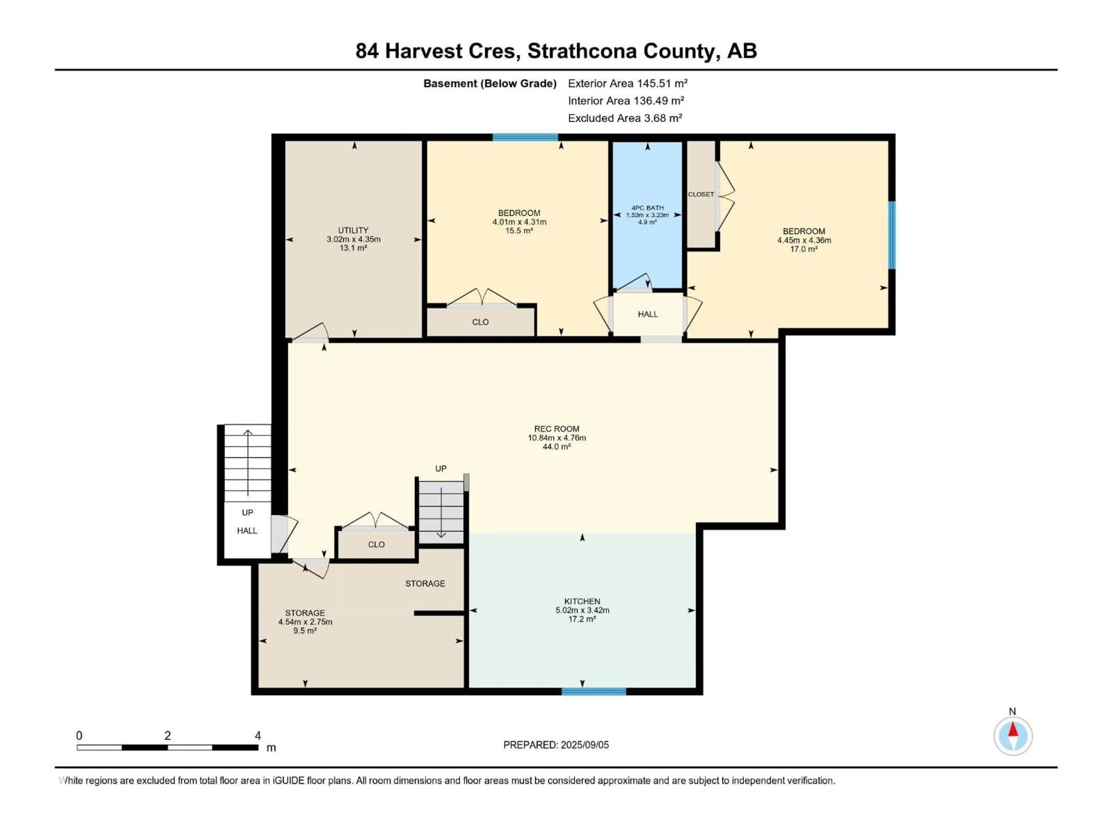 Floor plan for 84 HARVEST CR, Ardrossan Alberta T8E0B5