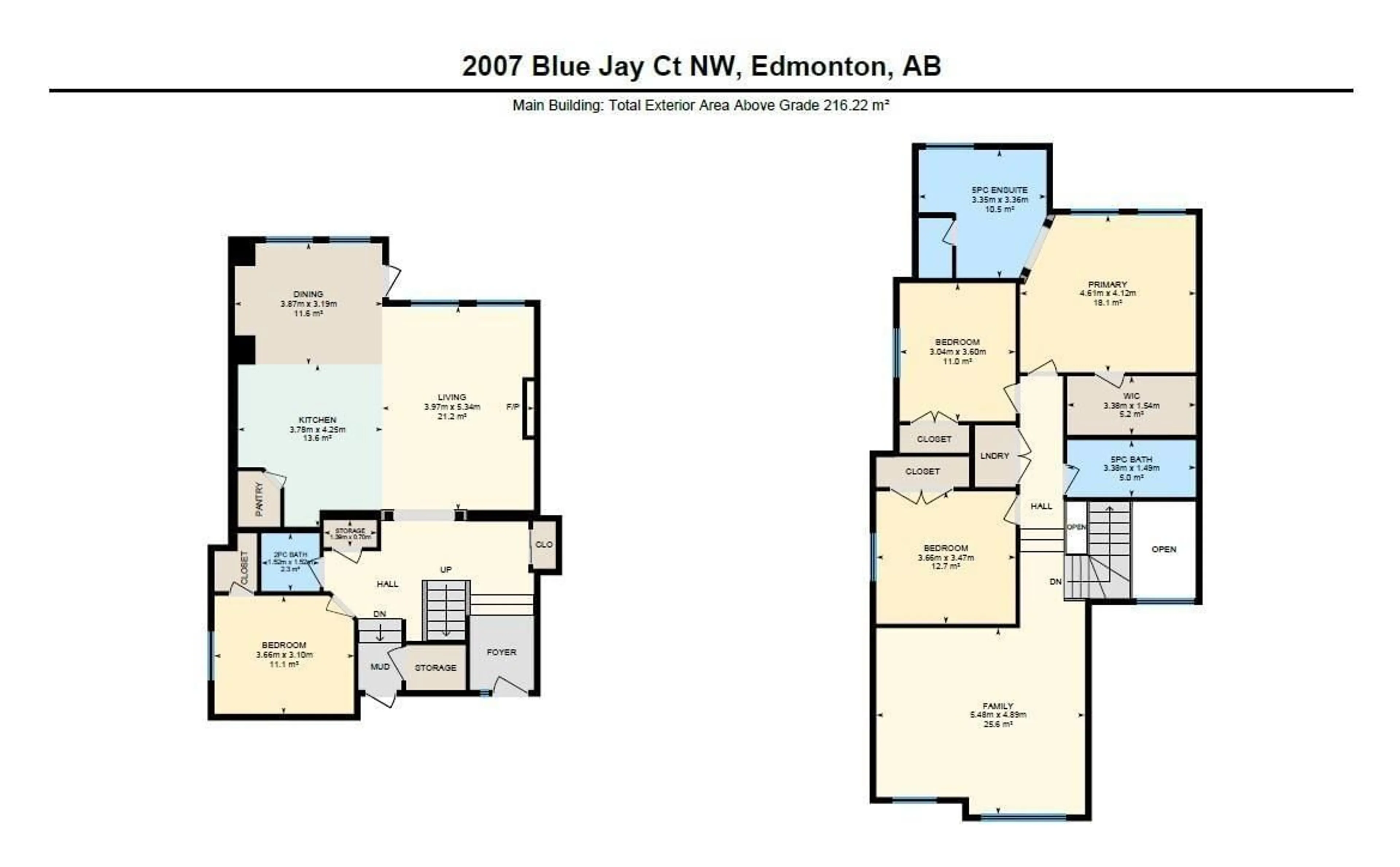 Floor plan for 2007 BLUE JAY CO, Edmonton Alberta T5S0J8