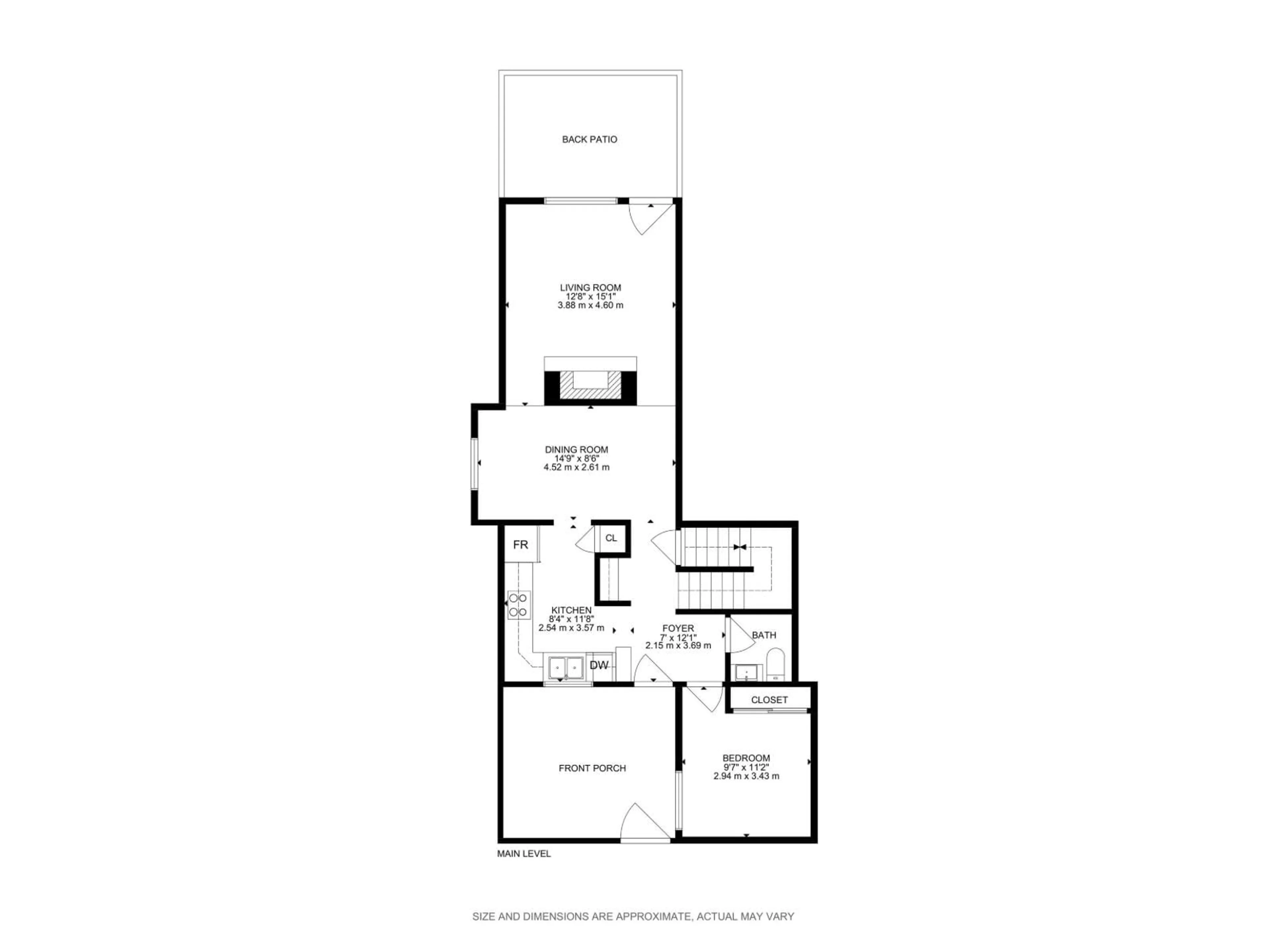 Floor plan for #10 - 17409 95 ST, Edmonton Alberta T5Z2B1