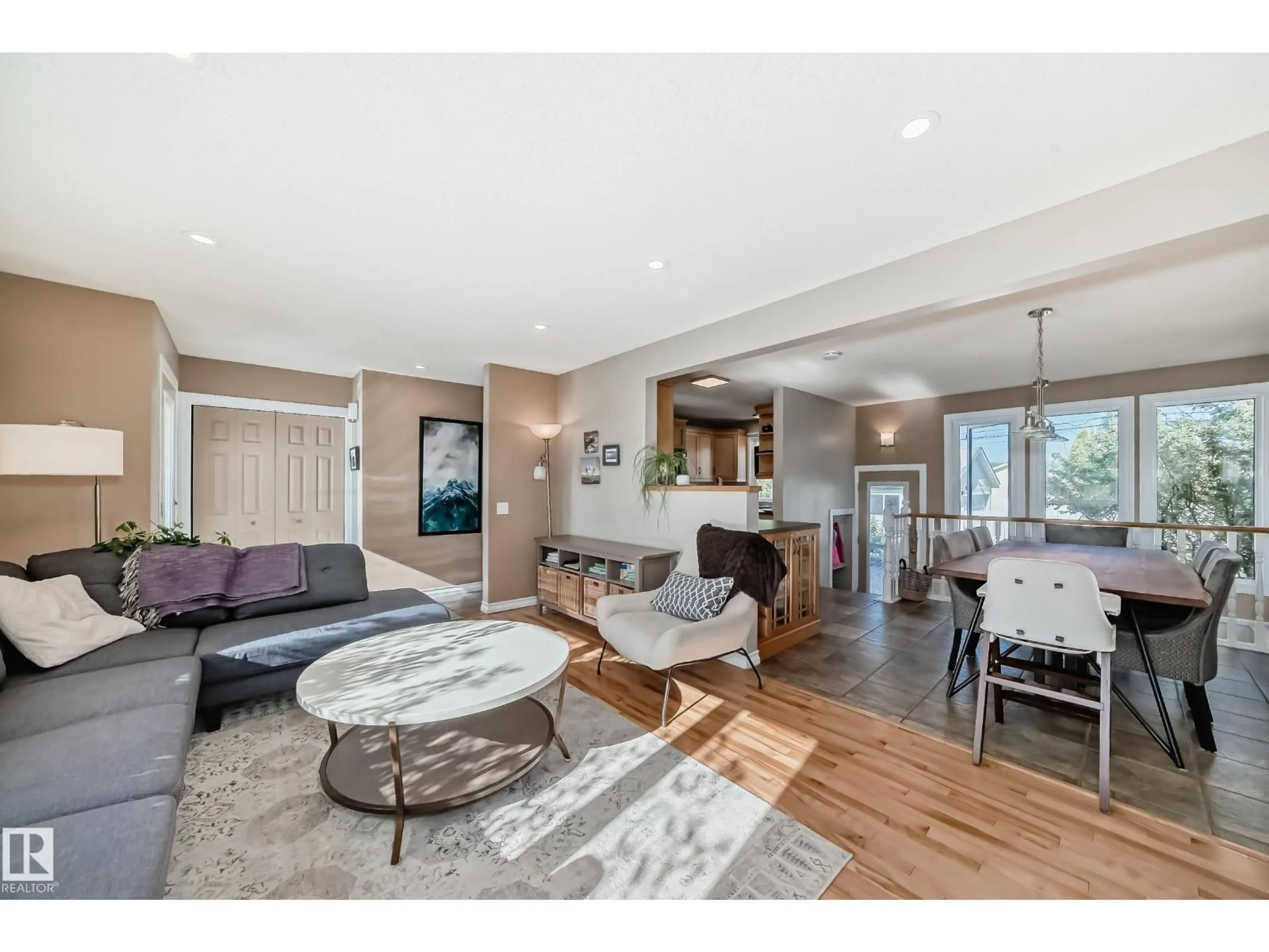 Living room with furniture, unknown for NW - 9243 69A ST, Edmonton Alberta T6B1W1