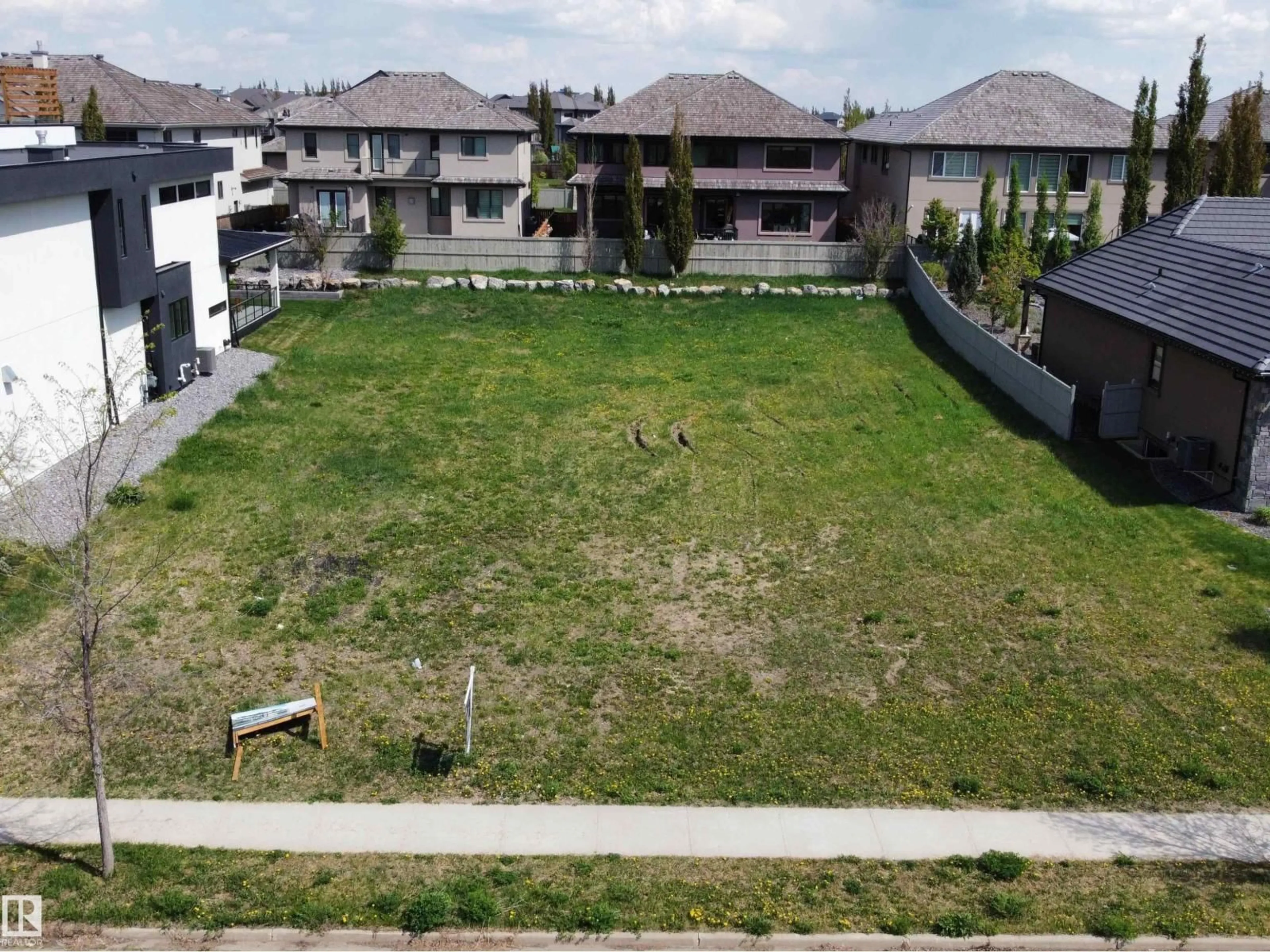 A pic from outside/outdoor area/front of a property/back of a property/a pic from drone, unknown for 21 WINDERMERE DR, Edmonton Alberta T6W0S2
