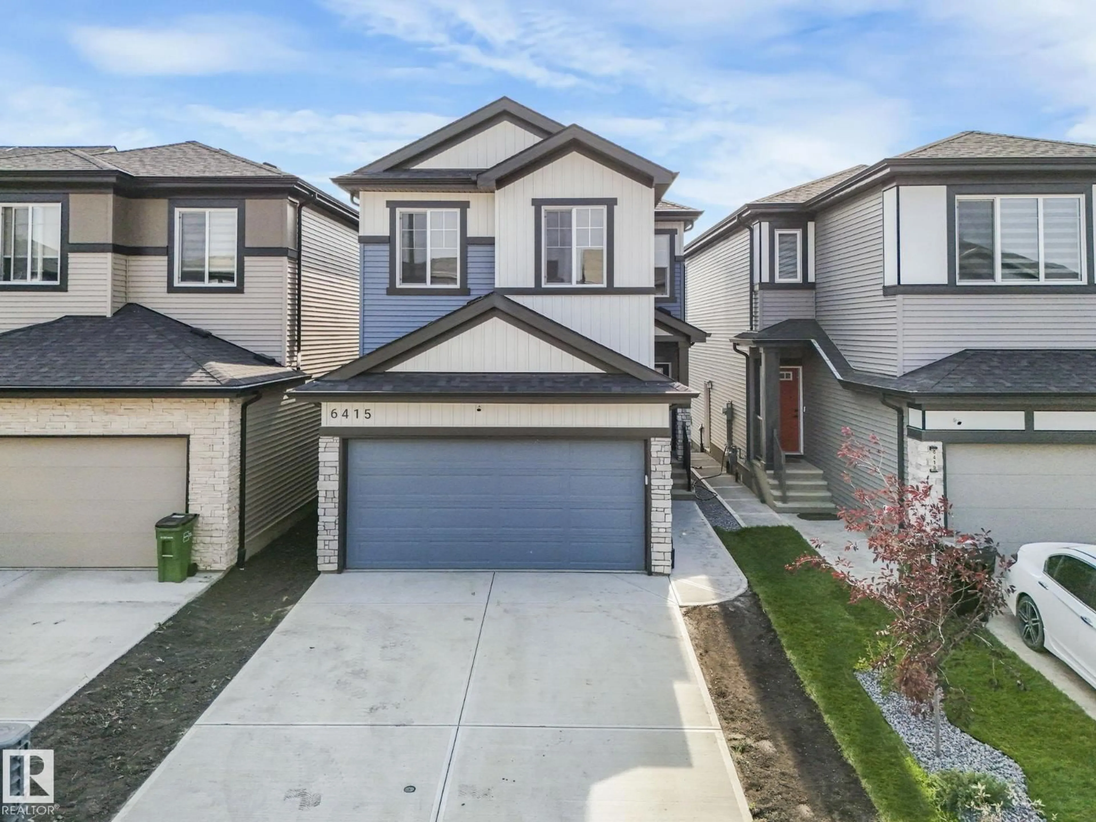 A pic from outside/outdoor area/front of a property/back of a property/a pic from drone, street for SW - 6415 27 AV, Edmonton Alberta T6X3G5