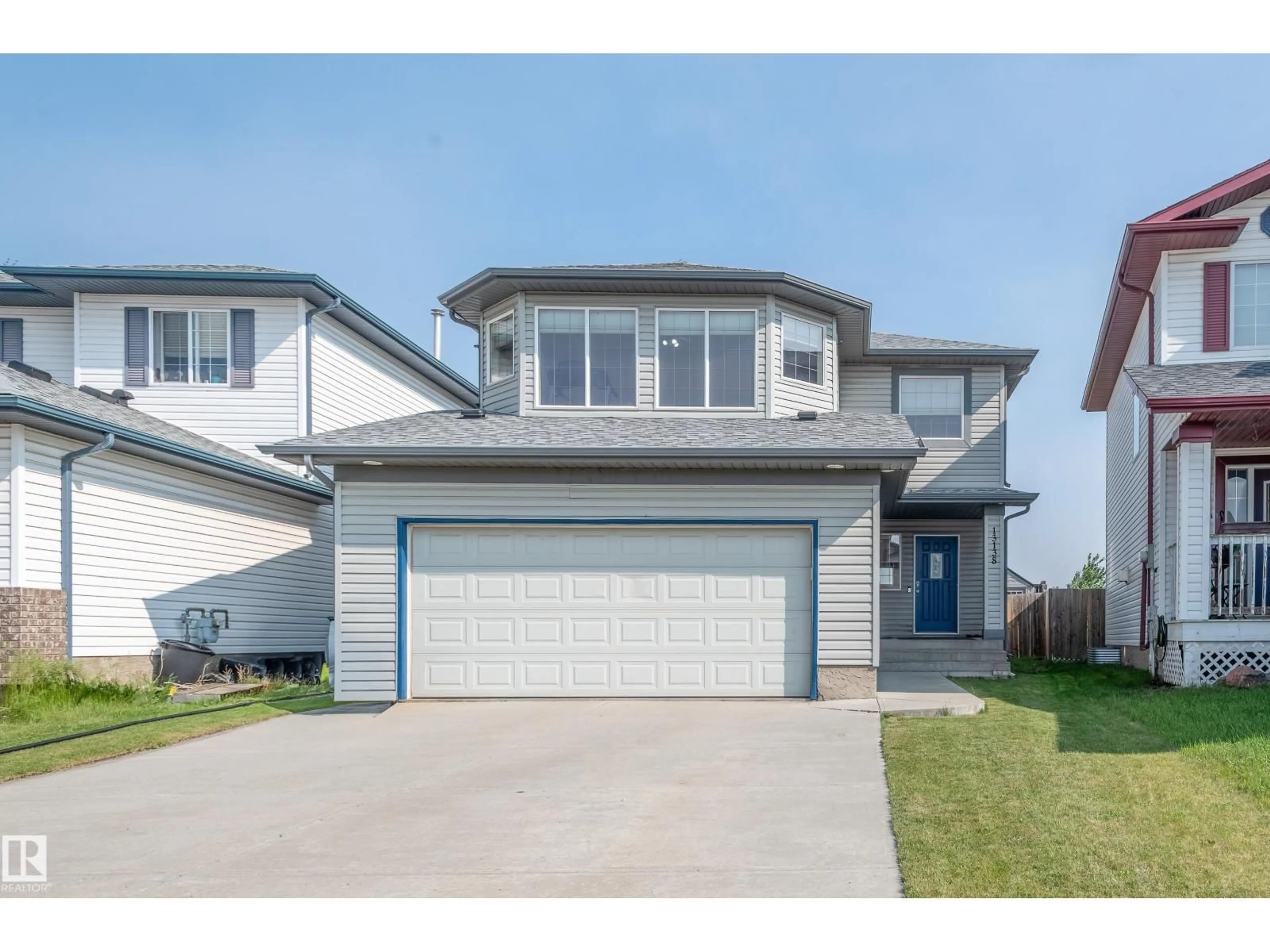Home with vinyl exterior material, street for 13138 162A AV, Edmonton Alberta T6V1X5