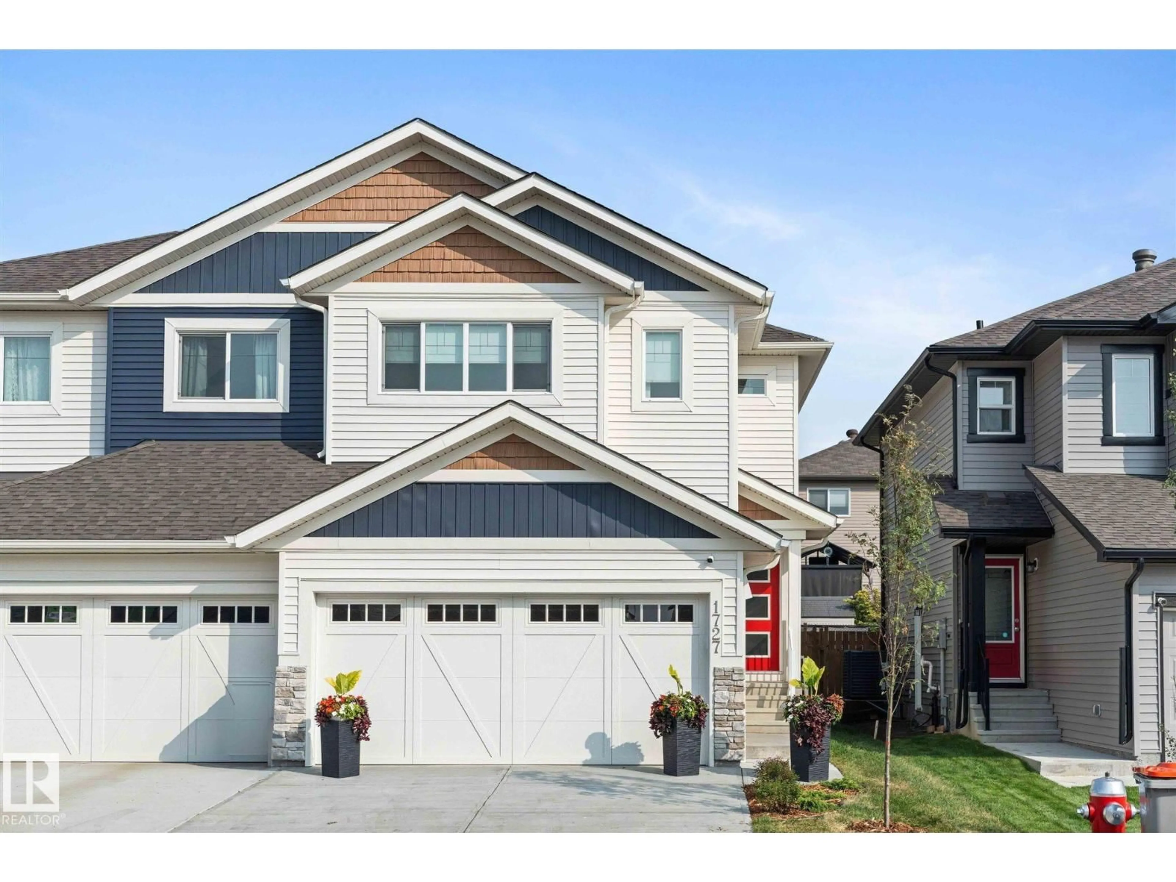 Home with vinyl exterior material, street for 1727 WESTERRA WD, Stony Plain Alberta T7Z0P1