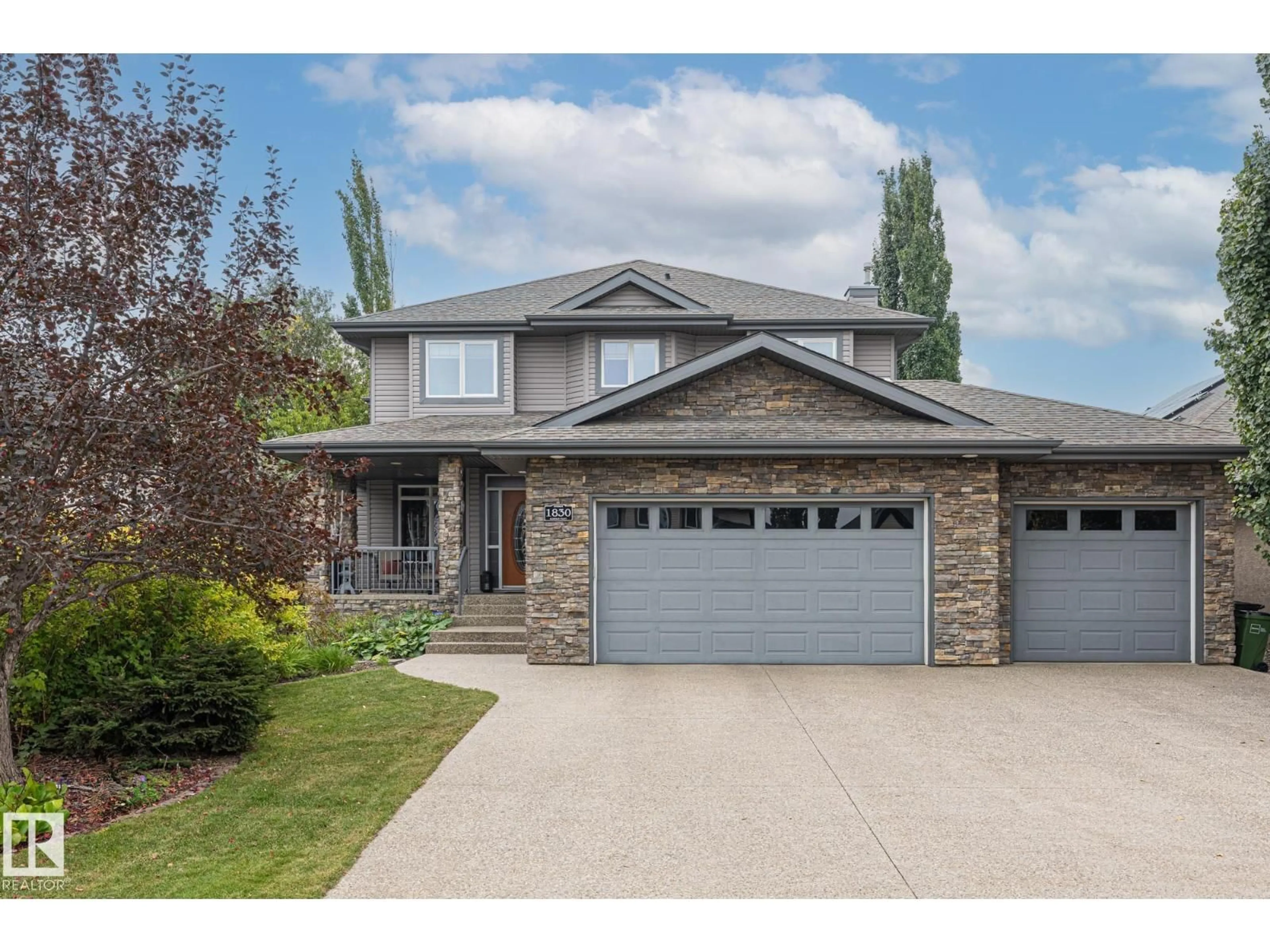 Home with brick exterior material, street for 1830 BOWMAN PT, Edmonton Alberta T6W1P7